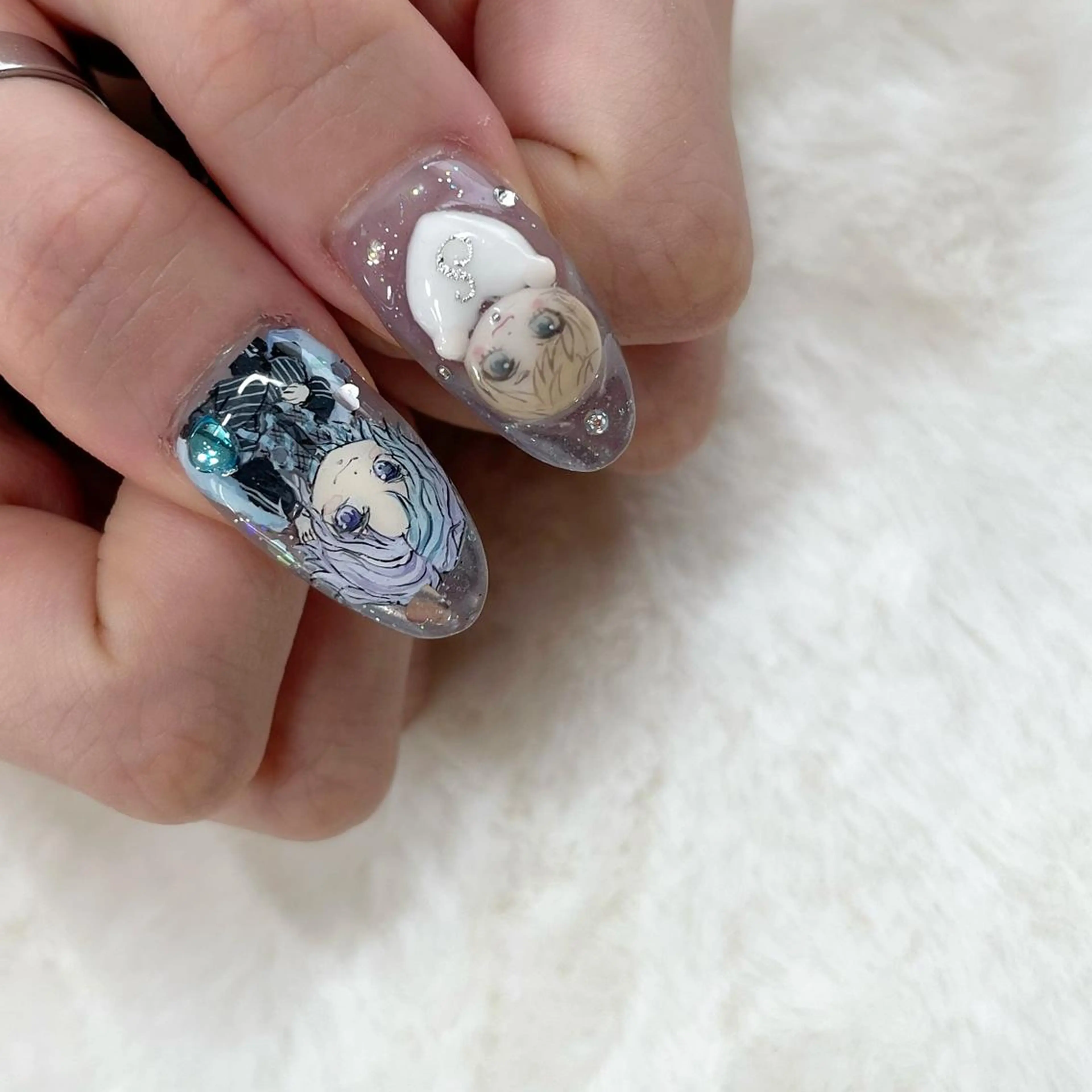 ネイル 東 千夏のネイルデザイン