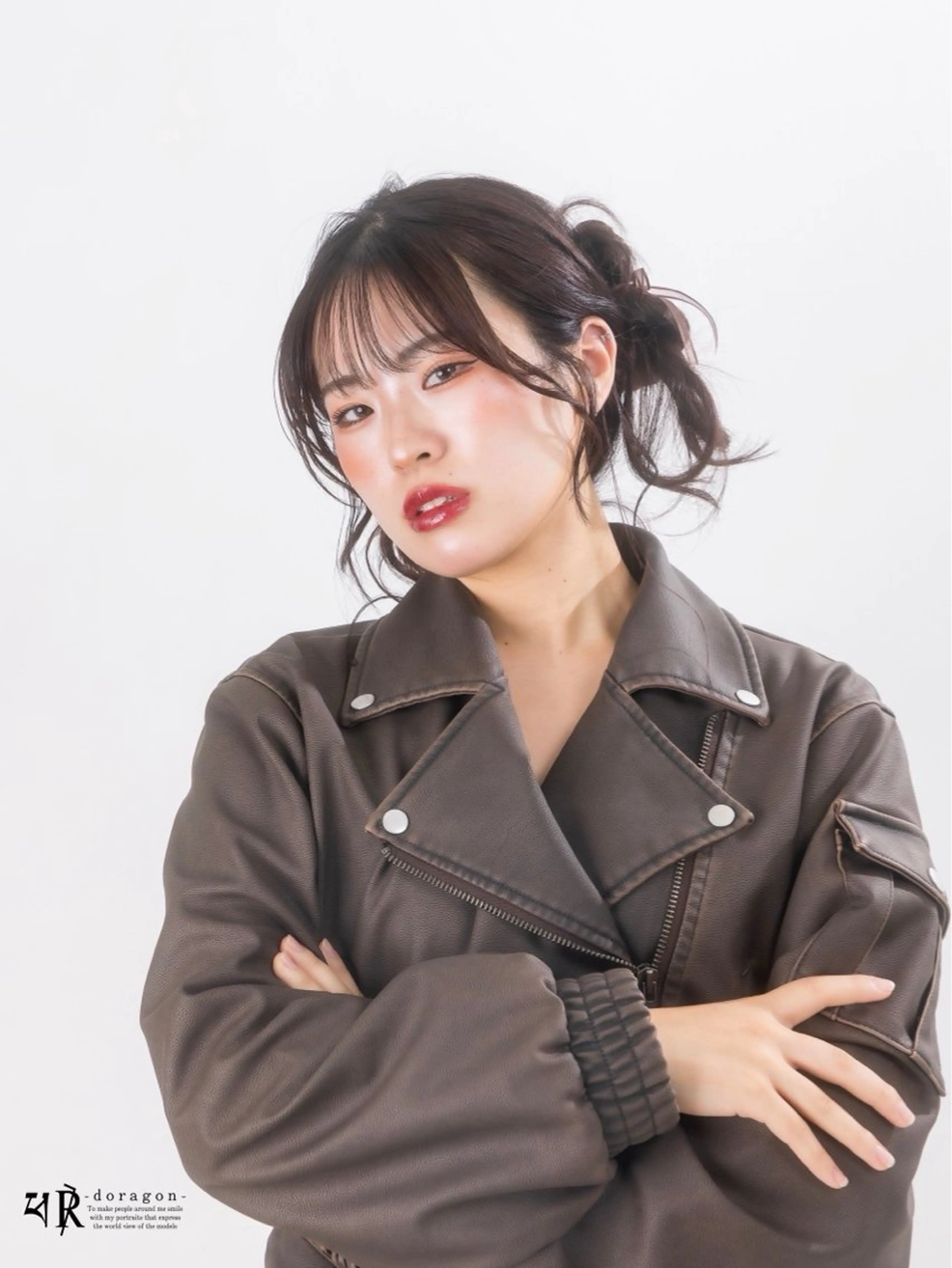 ヘアアレンジ お団子ヘア broaden by anon所属・瀧上 寧音のヘアスタイル