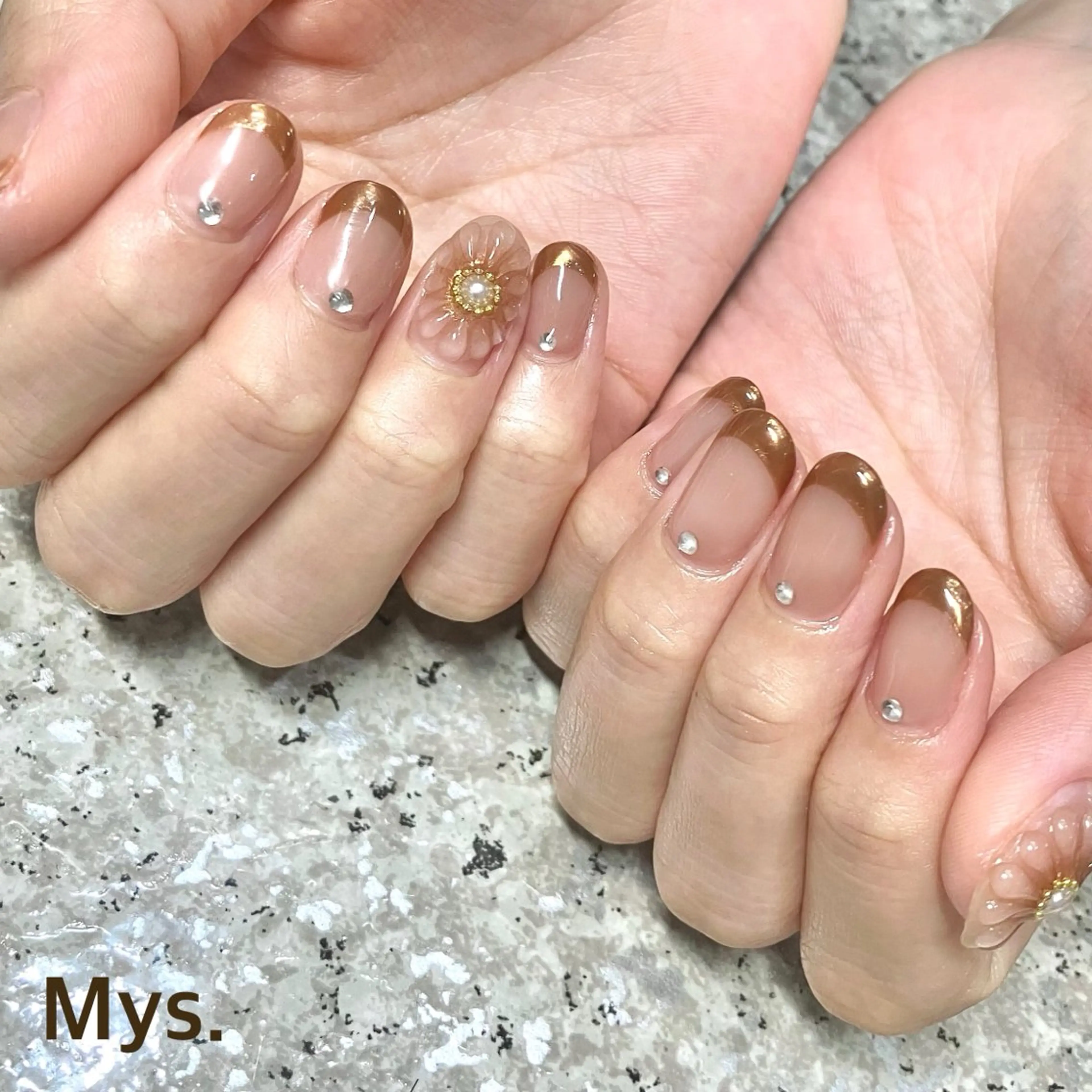 ネイル ハンドネイル Mys. 三上紗紀のネイルデザイン