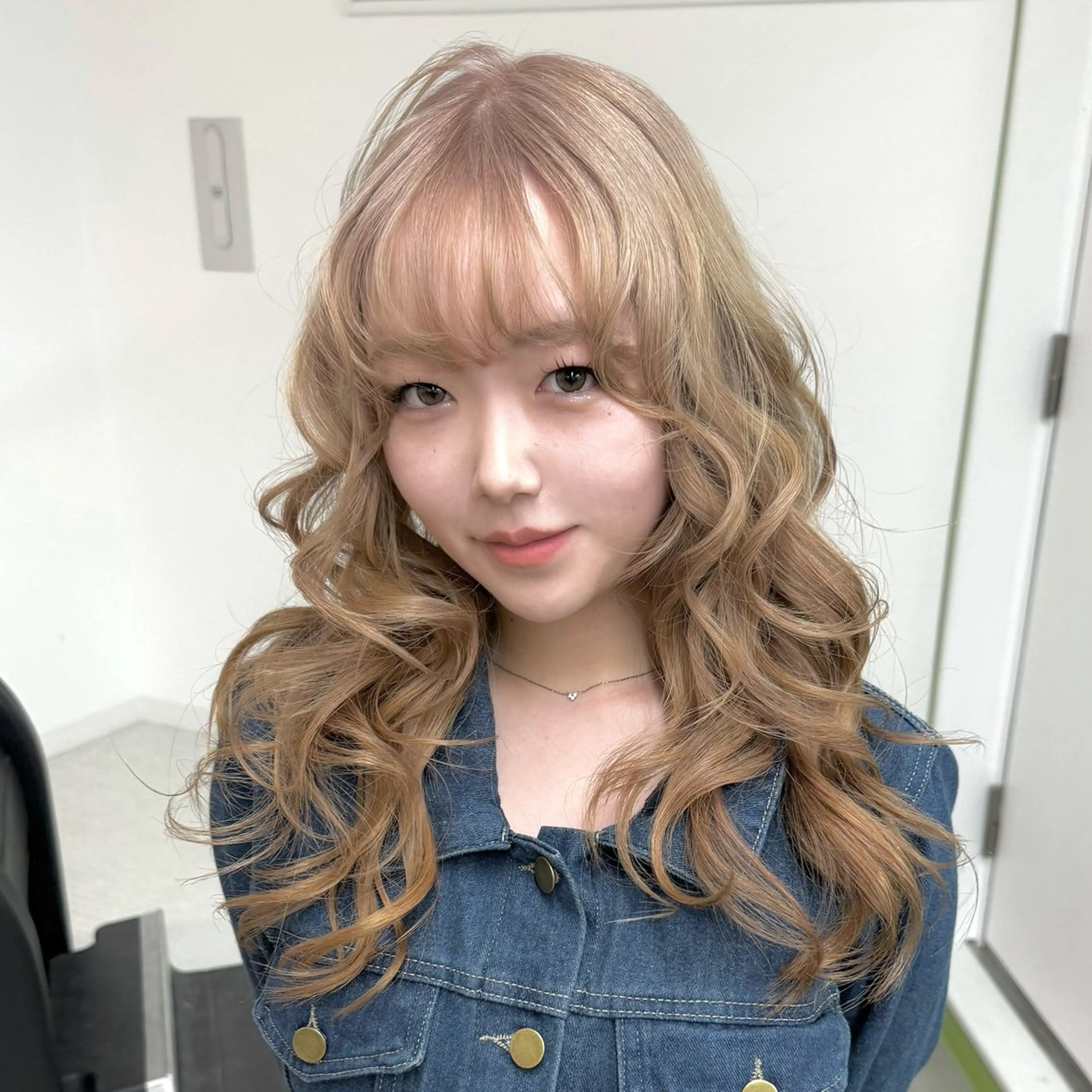 ロング カラー 透明感ワンカラー梅田 ダブルカラー/川上のヘアスタイル