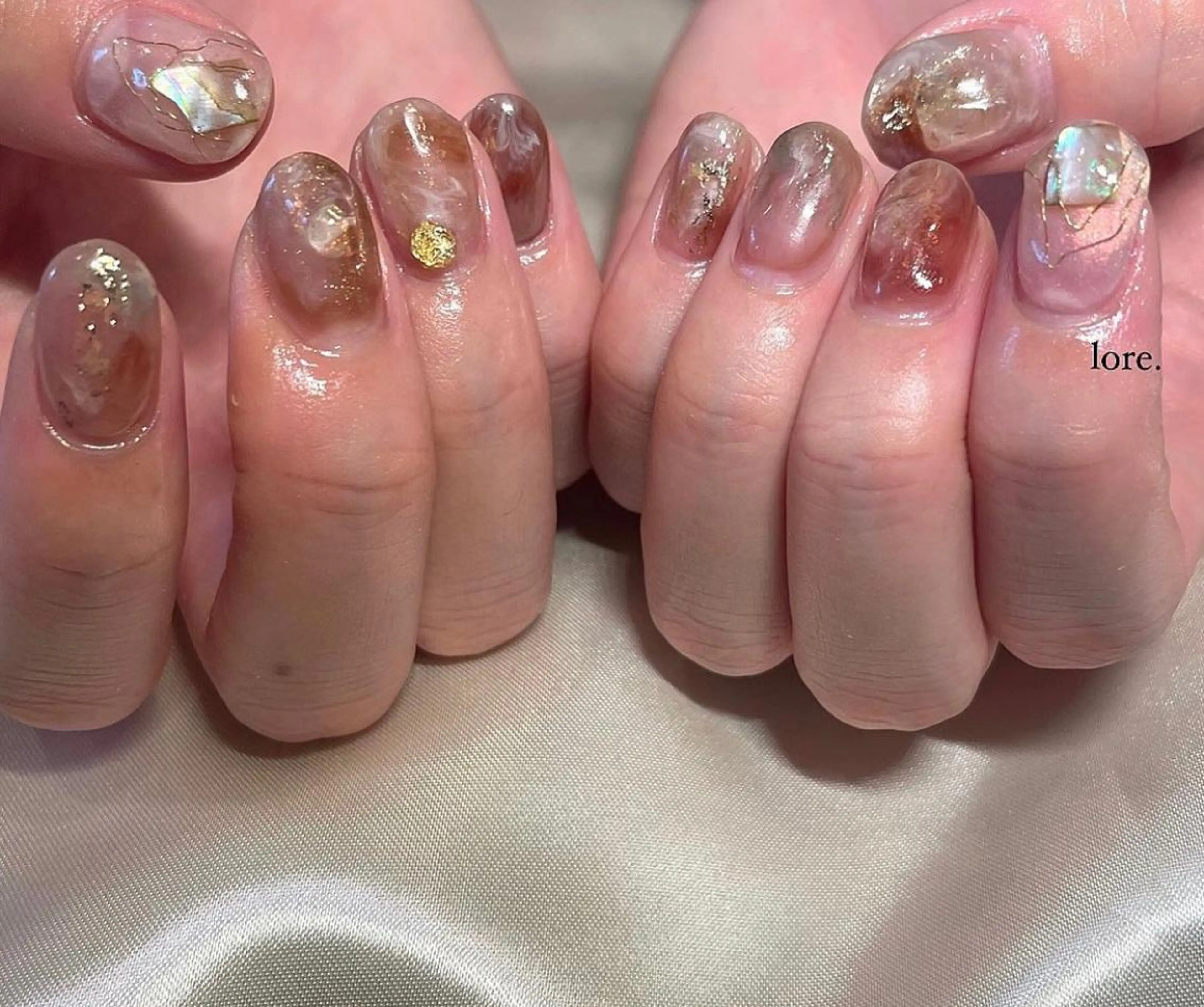 ネイル ハンドネイル lore. nailのネイルデザイン