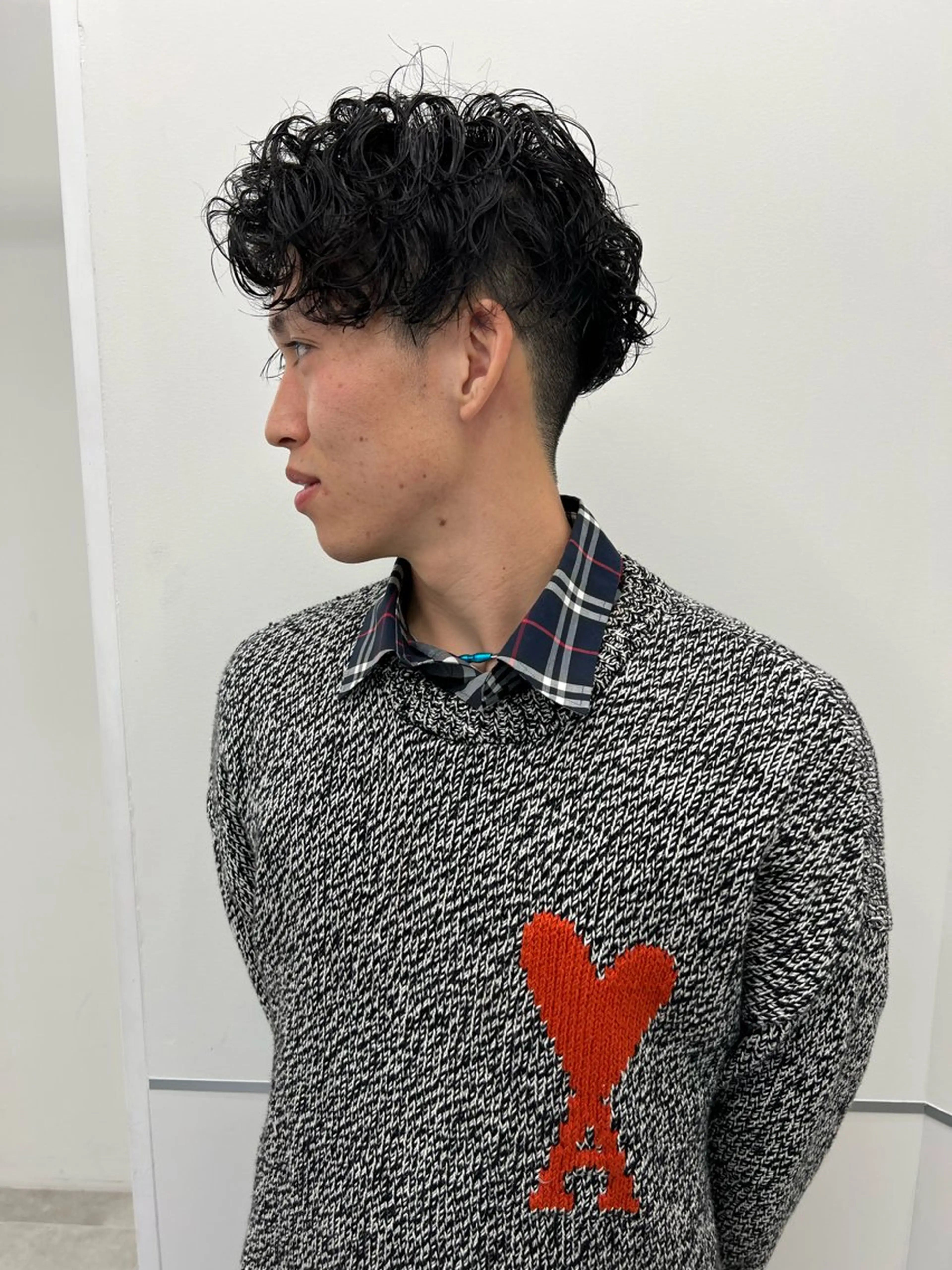 ショート パーマ メンズ メンズパーマ カット パーマ トリートメント GO TODAY SHAiRE SALON Arc店所属・🉐メンズヘア特化 men's/ケンイチのヘアスタイル