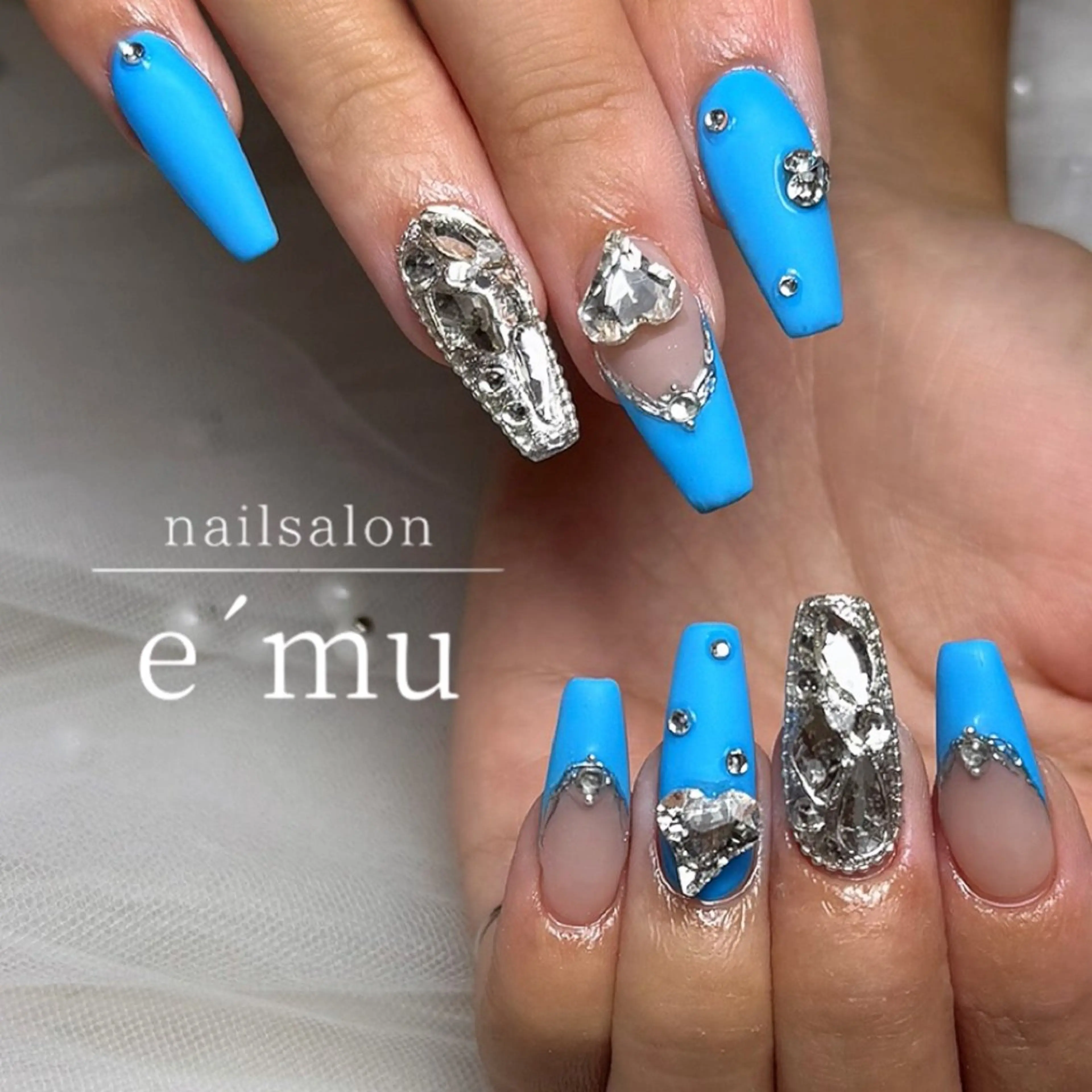 ネイル ネイルチップ ハンドネイル nailsalon e´muのネイルデザイン