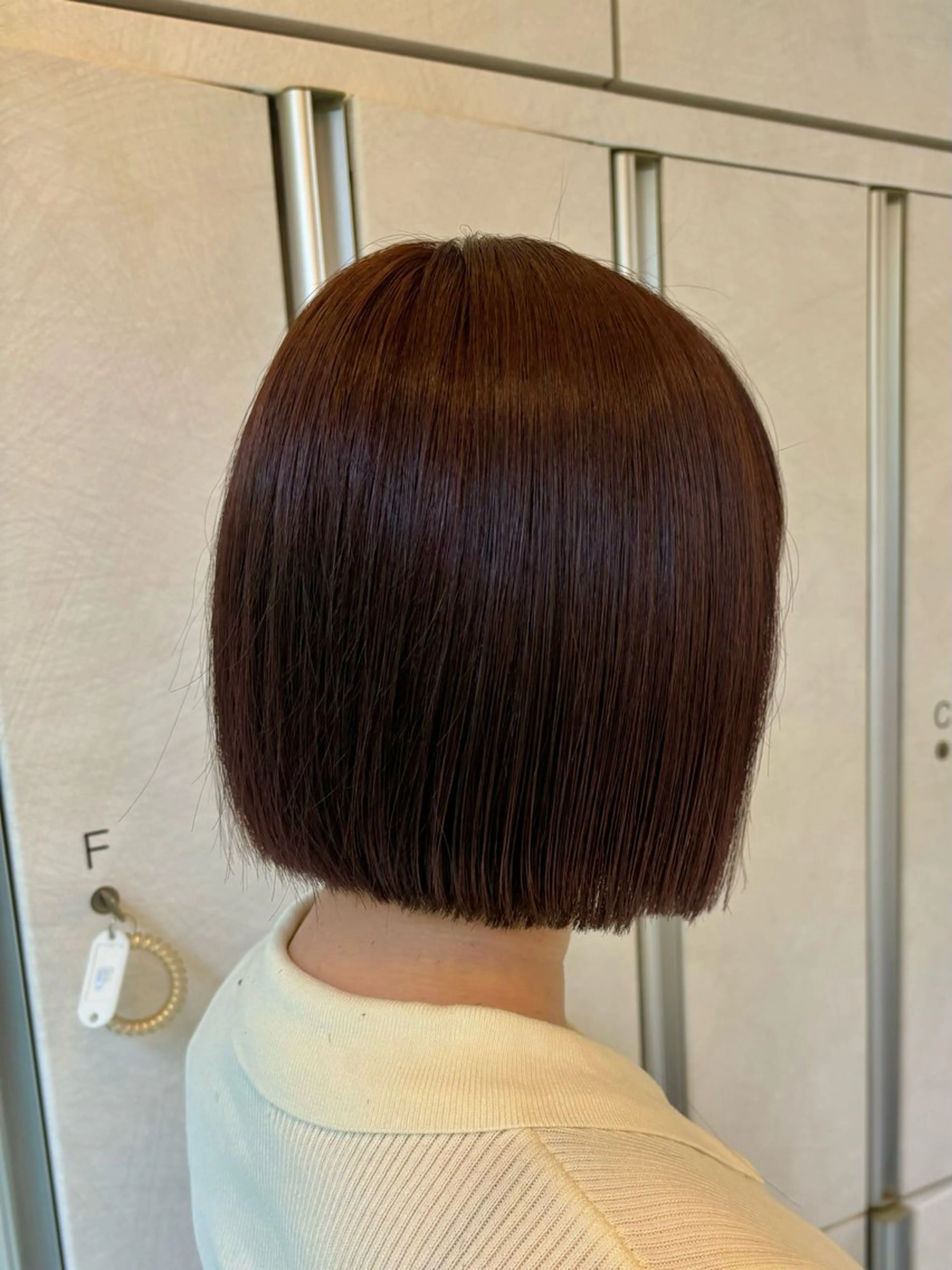 ショート レイヤーカット/ボブ /nene🍥⋆*のヘアスタイル