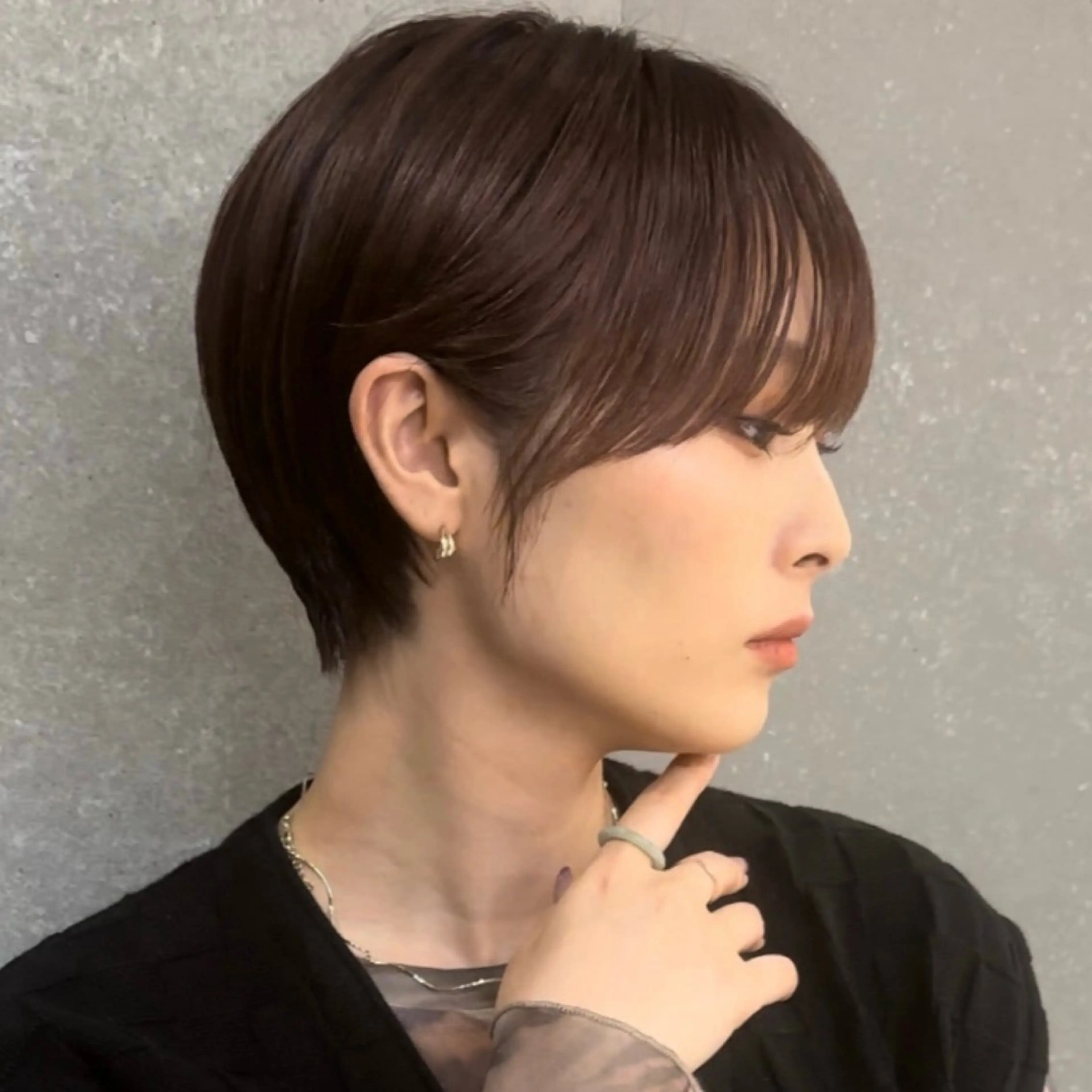 ショート カット ヘアカラー トリートメント サロウィン銀座RAYⅡ所属・❣️髪質改善/ 美髪矯正/沼座悠人のヘアスタイル