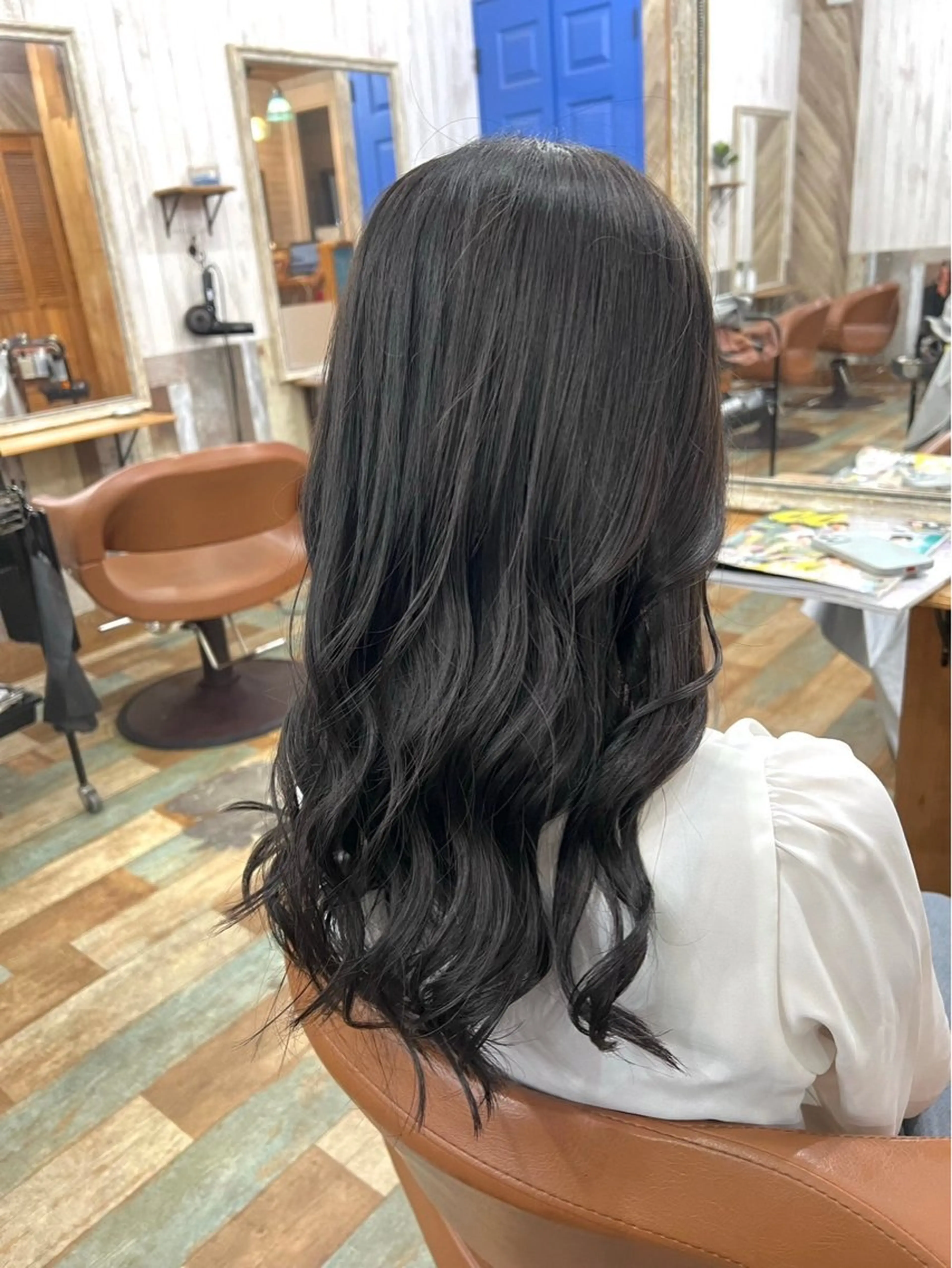 セミロング カラー Hair's RooMのヘアスタイル