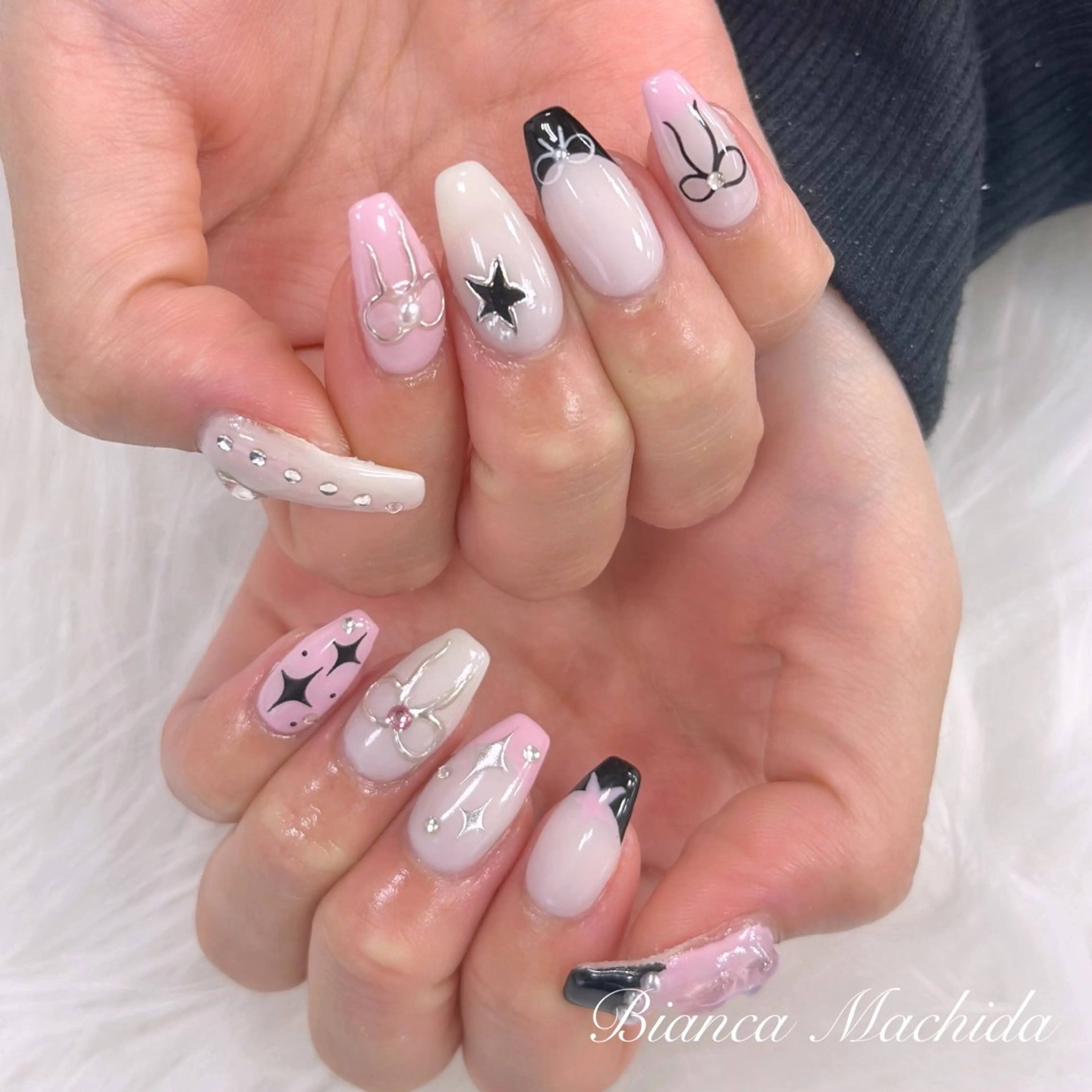 ネイル ハンドネイル Bianca👼🏻 OIKAWAのネイルデザイン