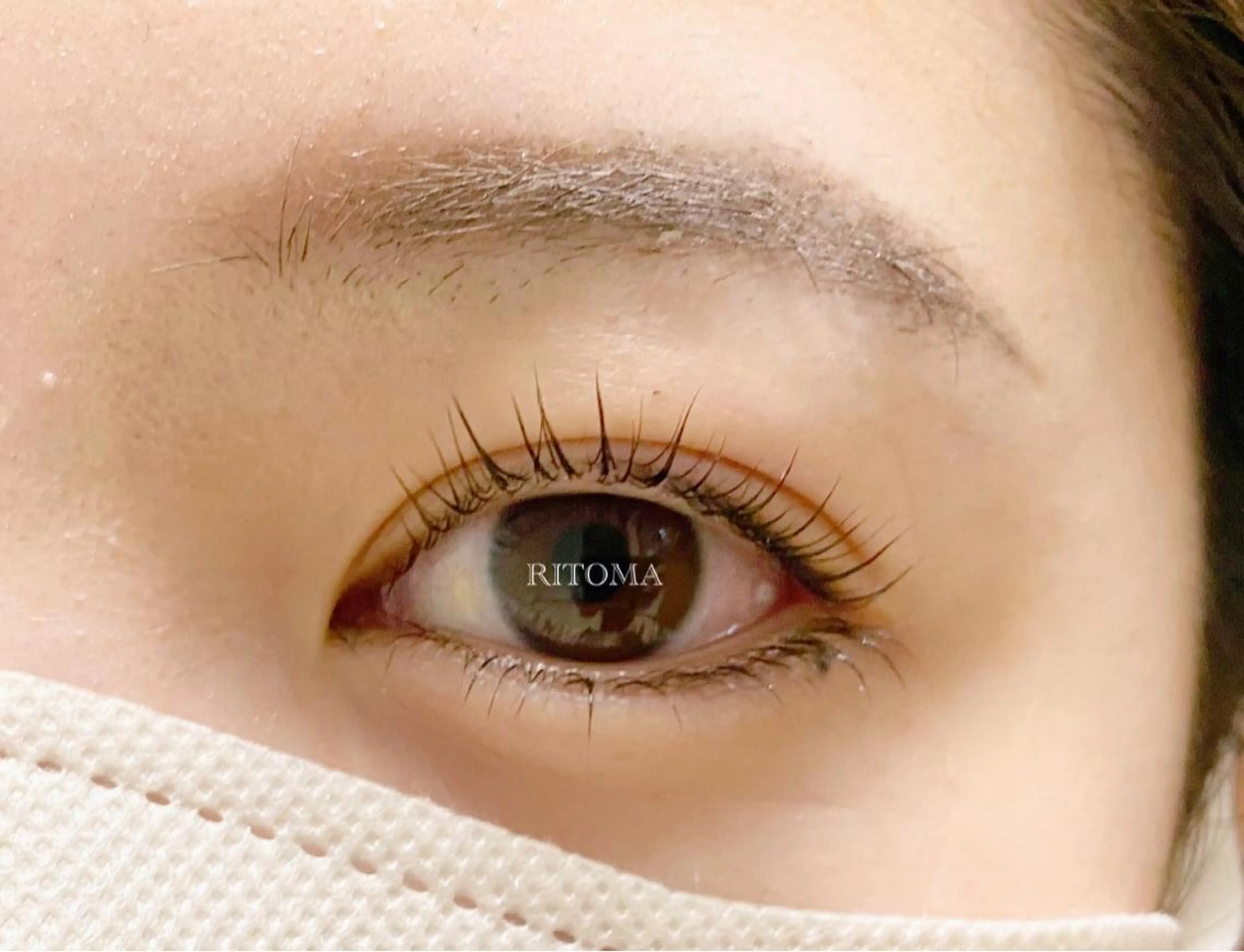 マツエク・マツパ パリジェンヌラッシュリフト 一重×まつ毛パーマ マツパ RITOMA所属・RITOMA ritomaのマツエク・マツパデザイン