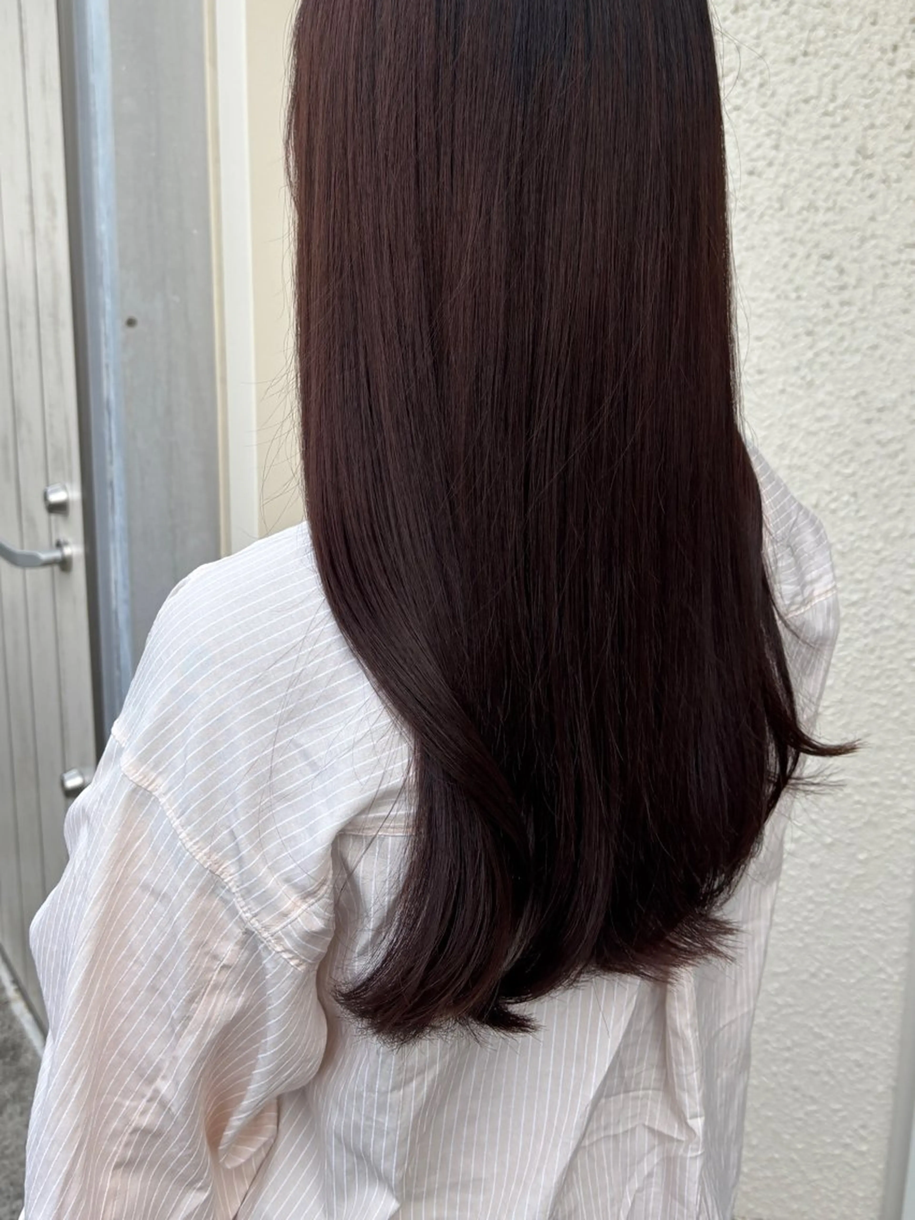 ロング ブリーチカラー🤍 髪質改善🌟のヘアスタイル