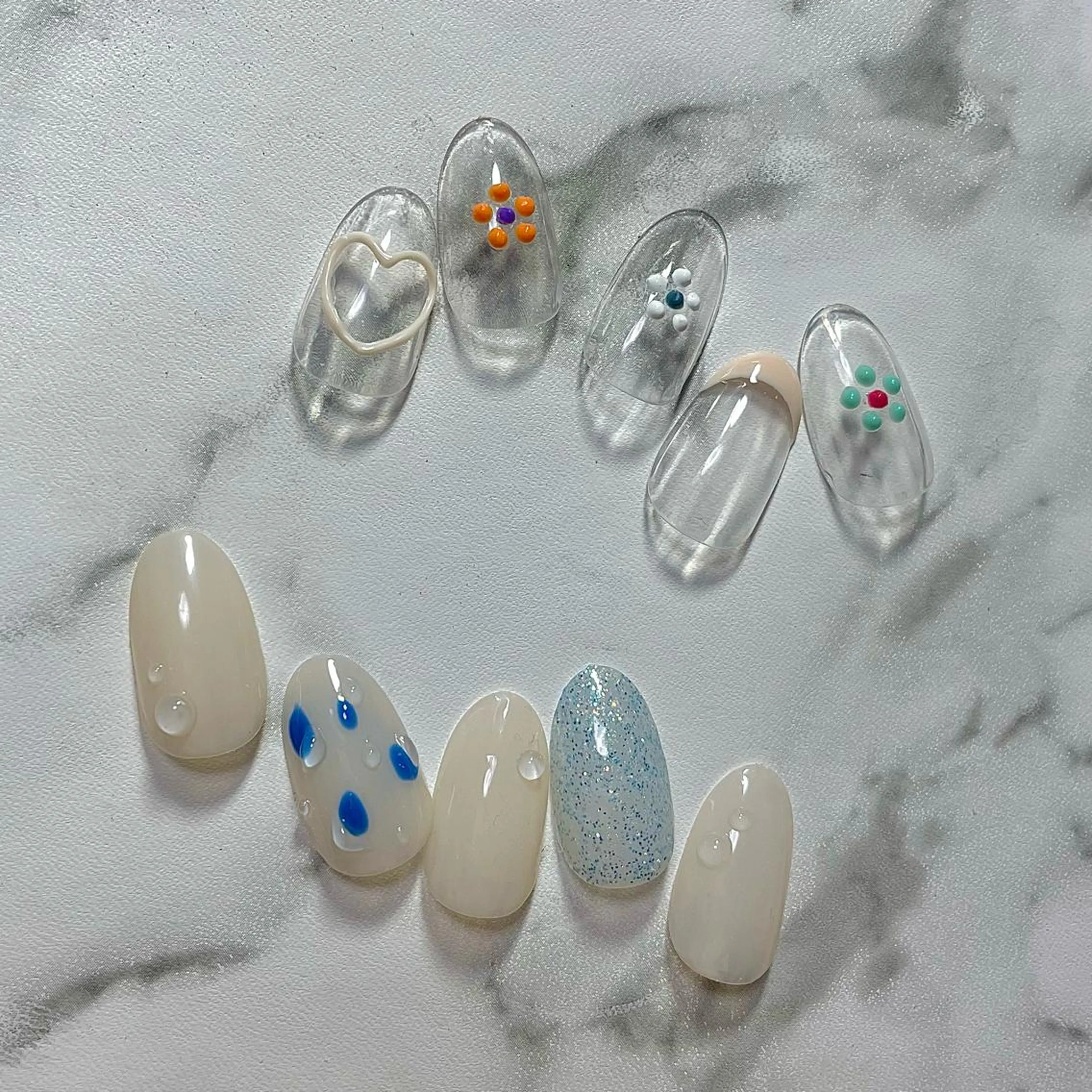 ネイル ハンドネイル Nailsalon BLOOM🌷 山崎のネイルデザイン