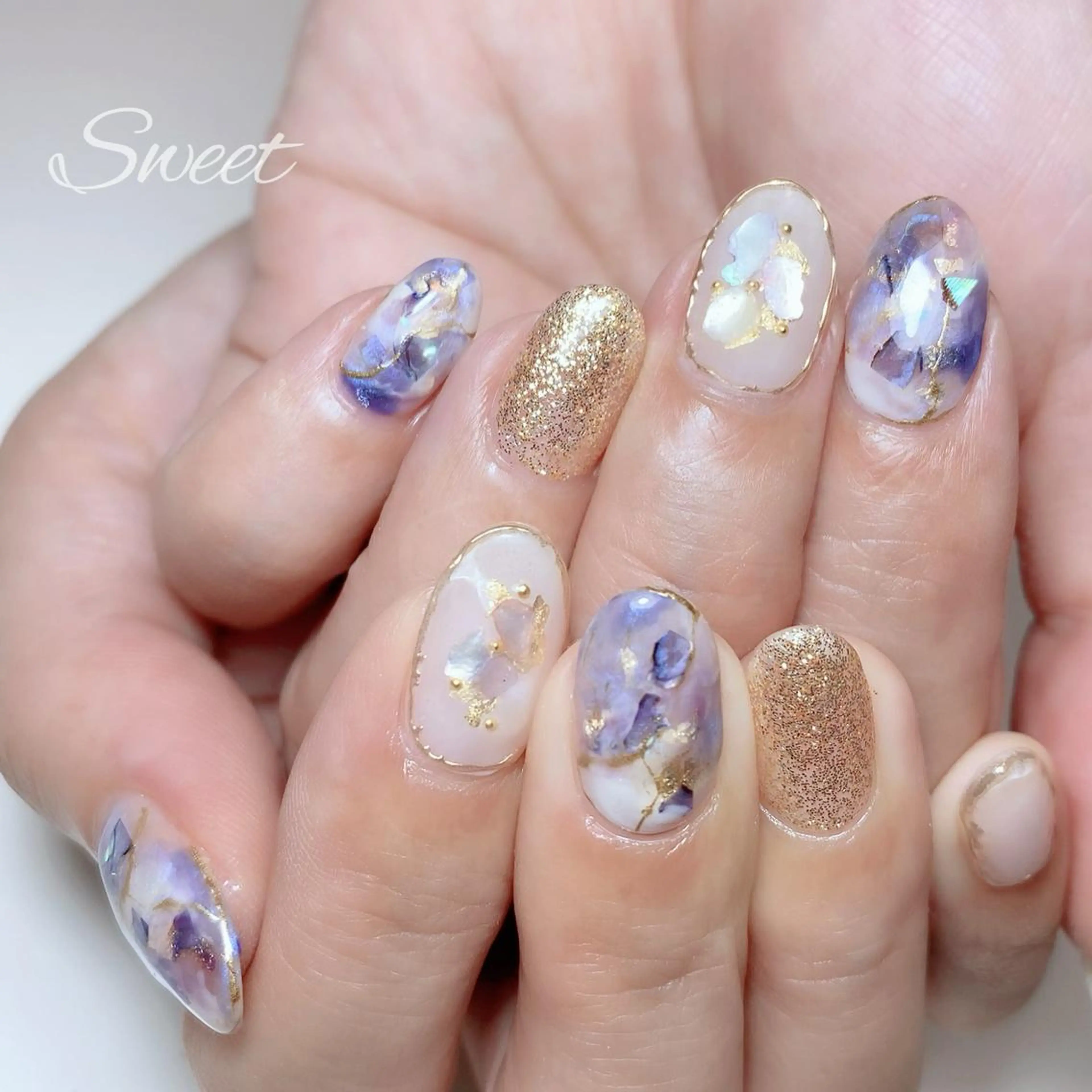 ネイル ハンドネイル sweet 仲野陽子のネイルデザイン