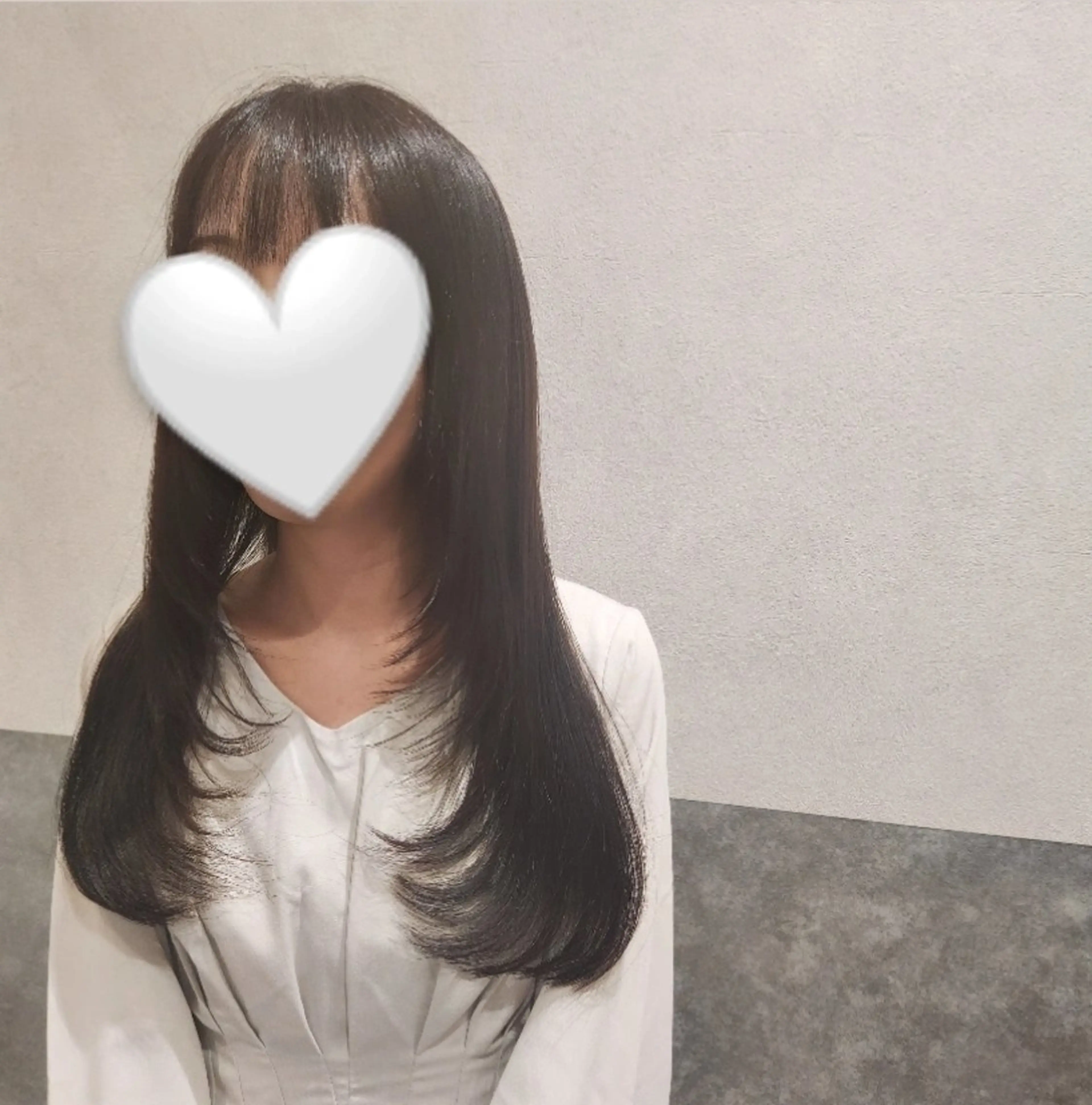 ロング カラー レイヤーカット トリートメント O.hair designers所属・シールエクステ🎀 ホシノ🕒ユウカのヘアスタイル