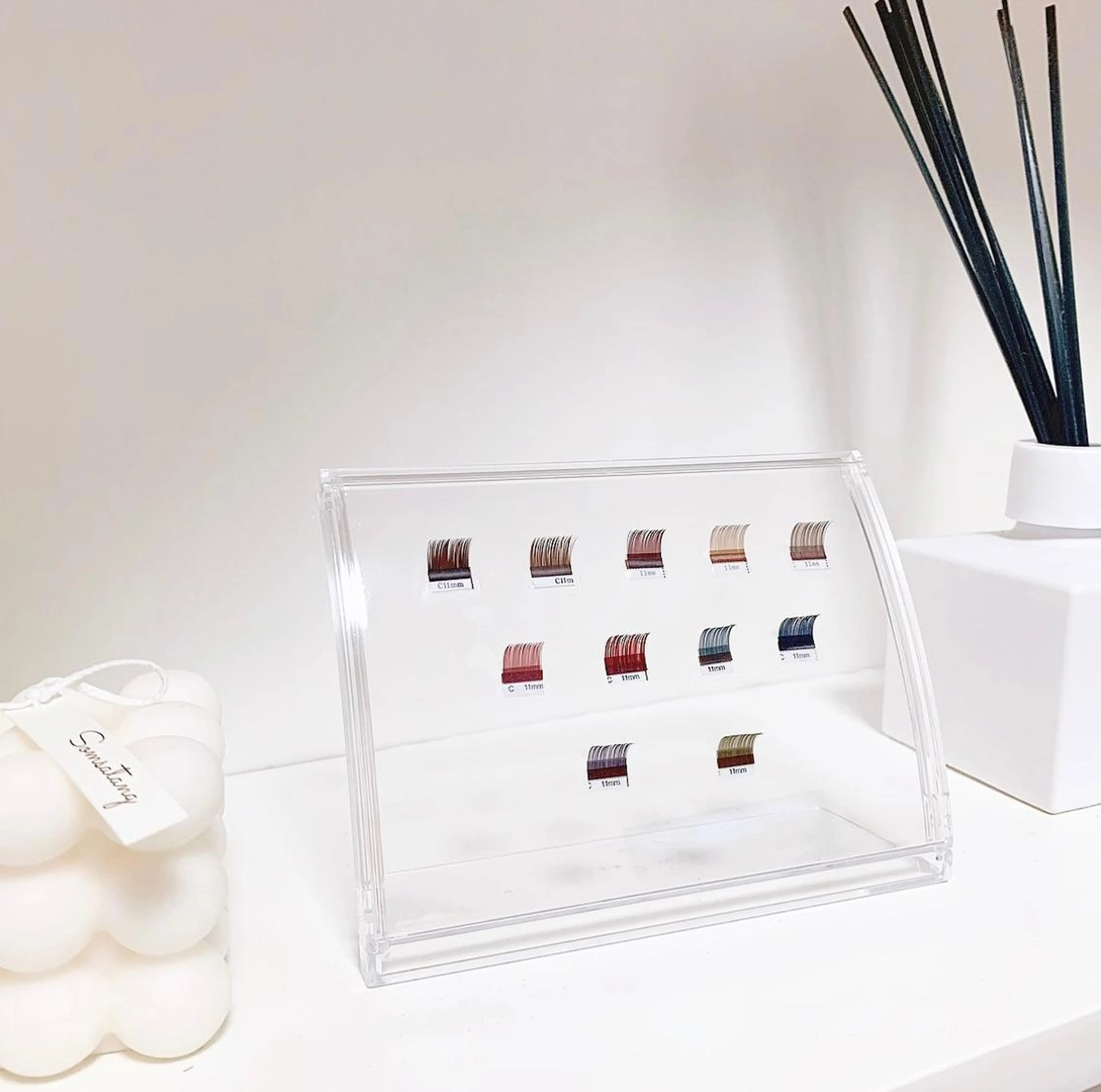 【 3nd time 】カラーフラットラッシュ100本 🌷の写真