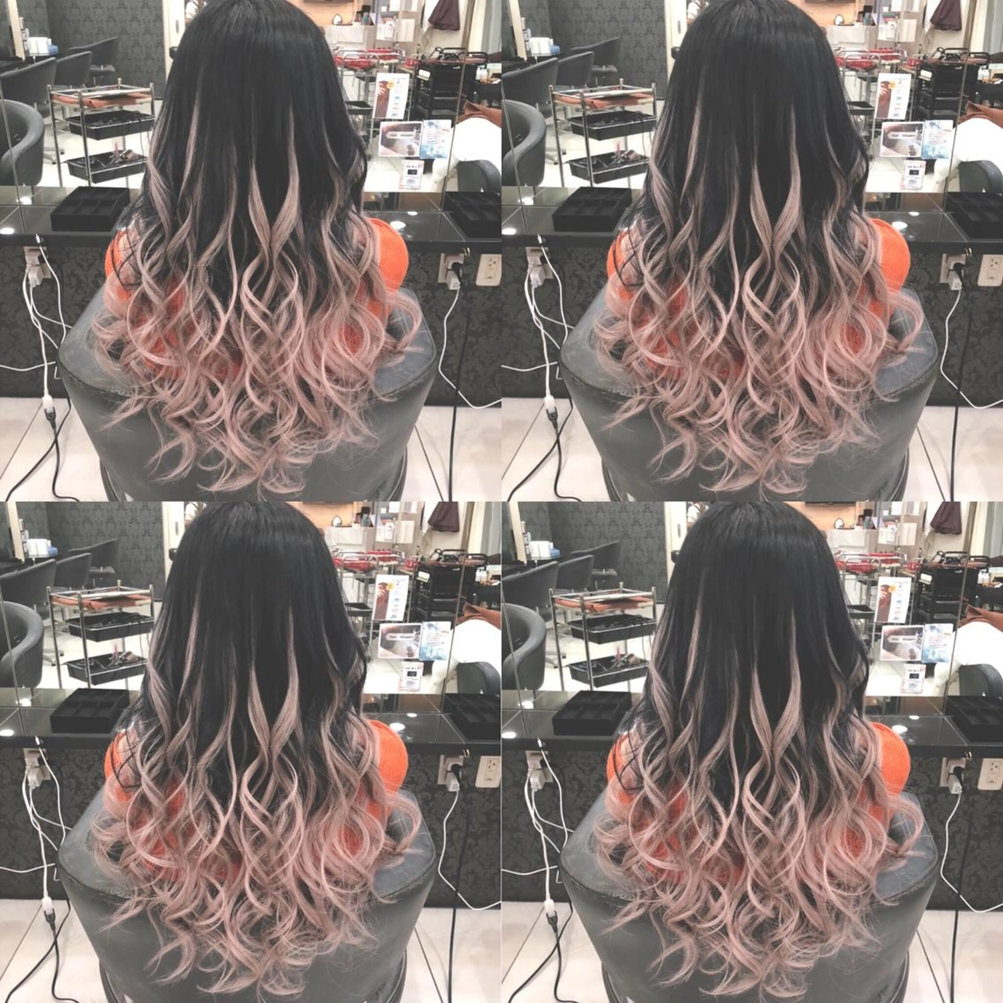 ロング カラー シールエクステ エクステ 🌷MAYU 🌷のヘアスタイル