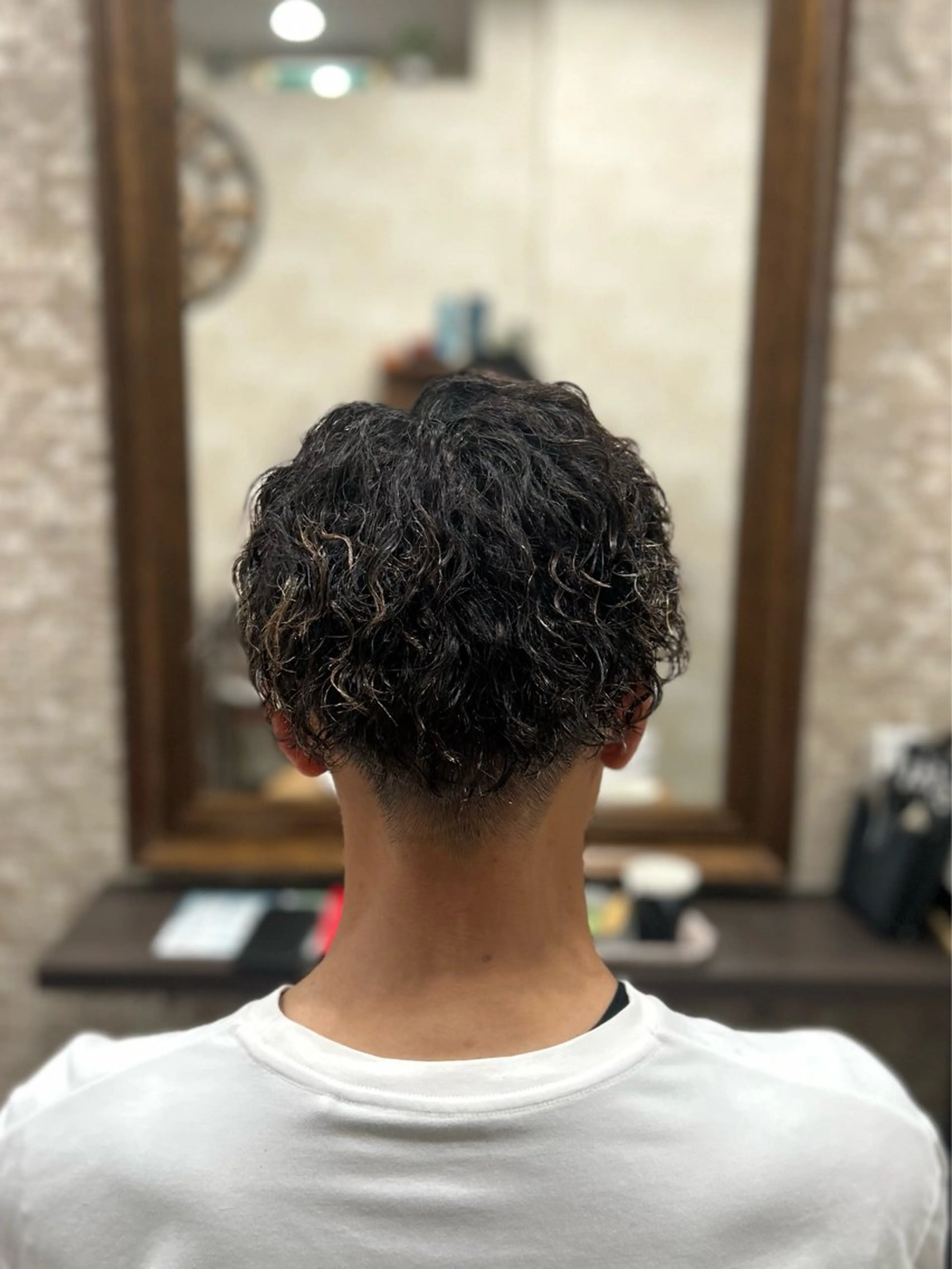 パーマ メンズ メンズパーマ ツイストスパイラルパーマ スパイラルパーマ カット パーマ メンズカット/ 雄大のヘアスタイル