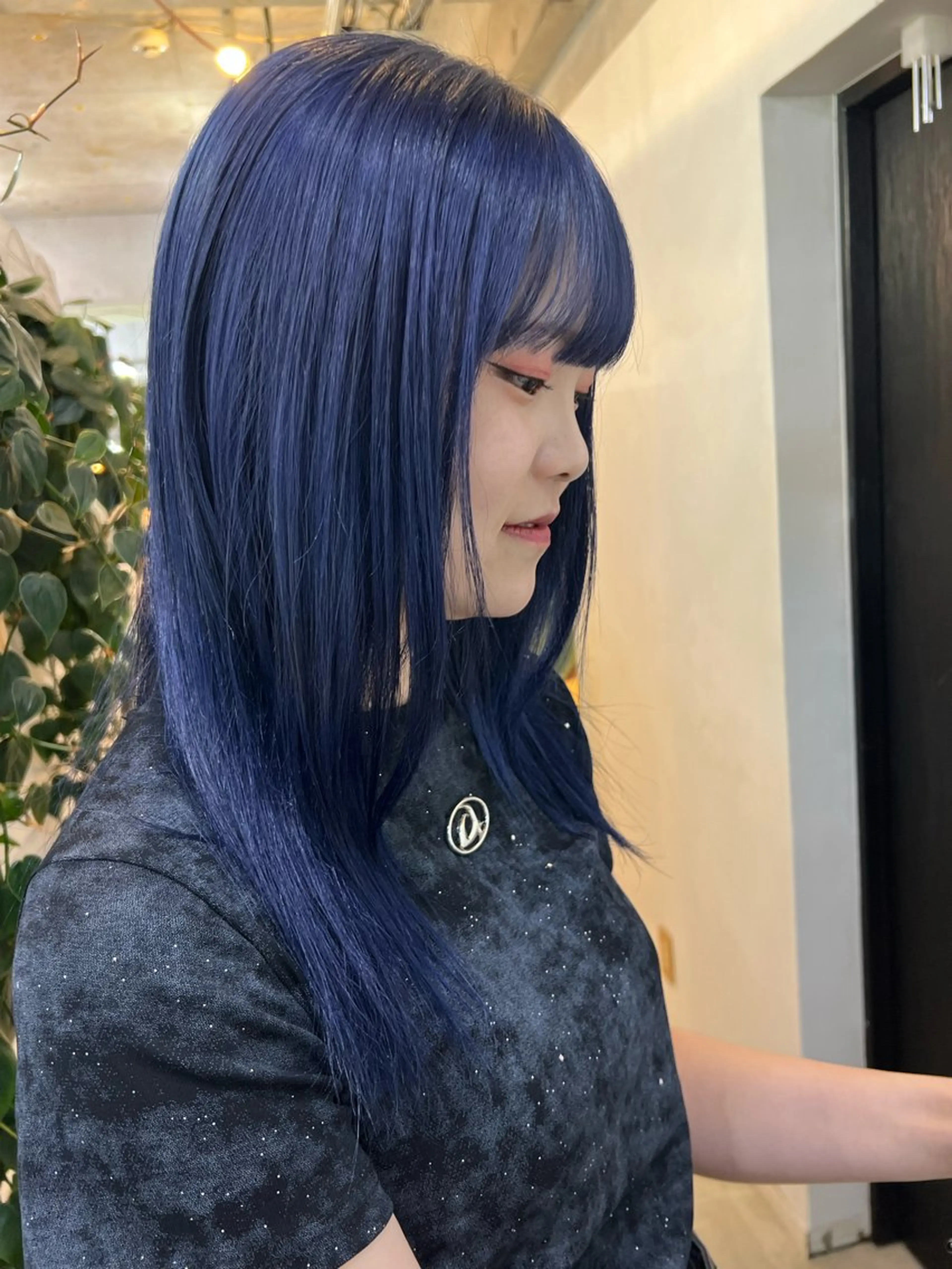 カラー YUI ハイトーンカラーのヘアスタイル