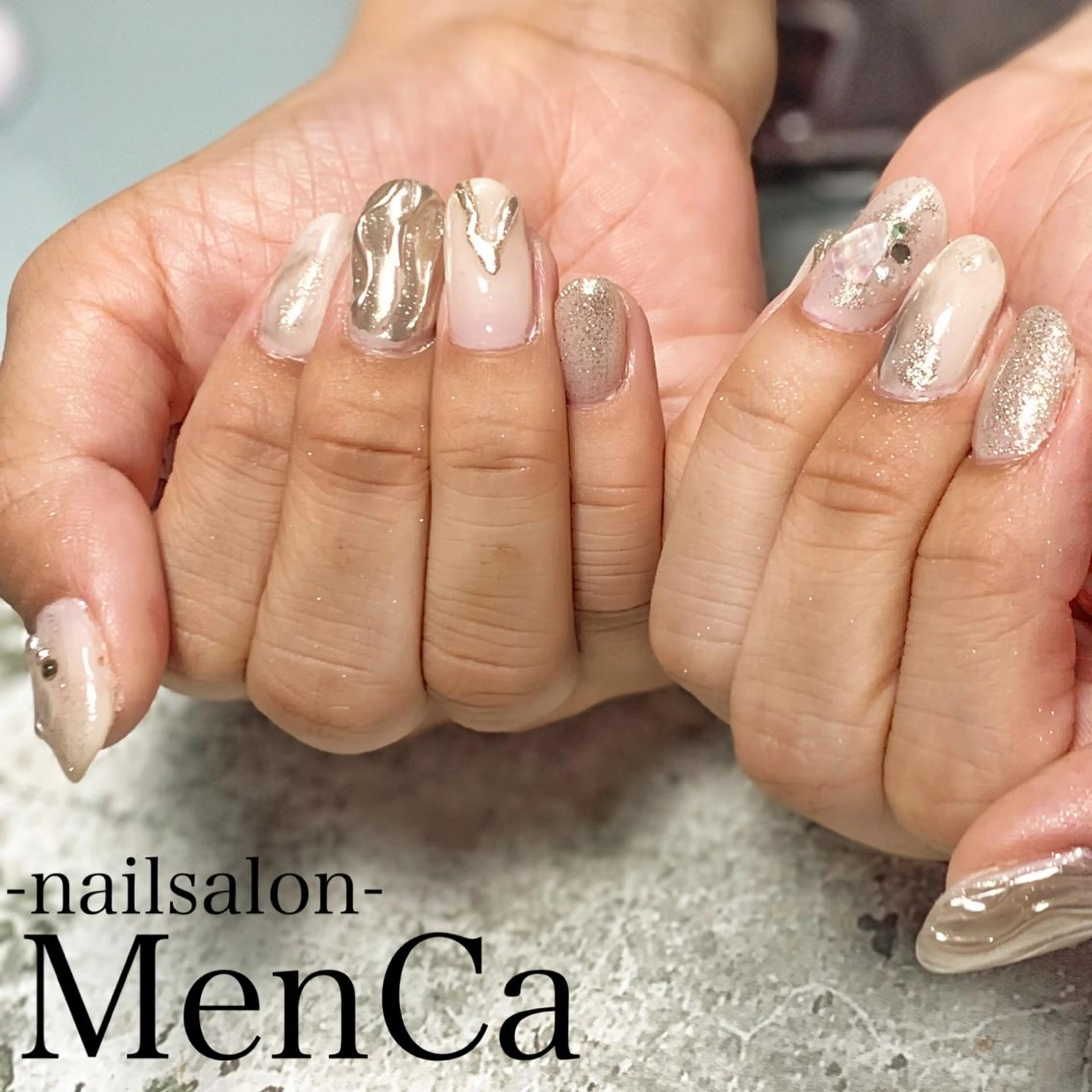 ネイル ハンドネイル 江崎 景子のネイルデザイン