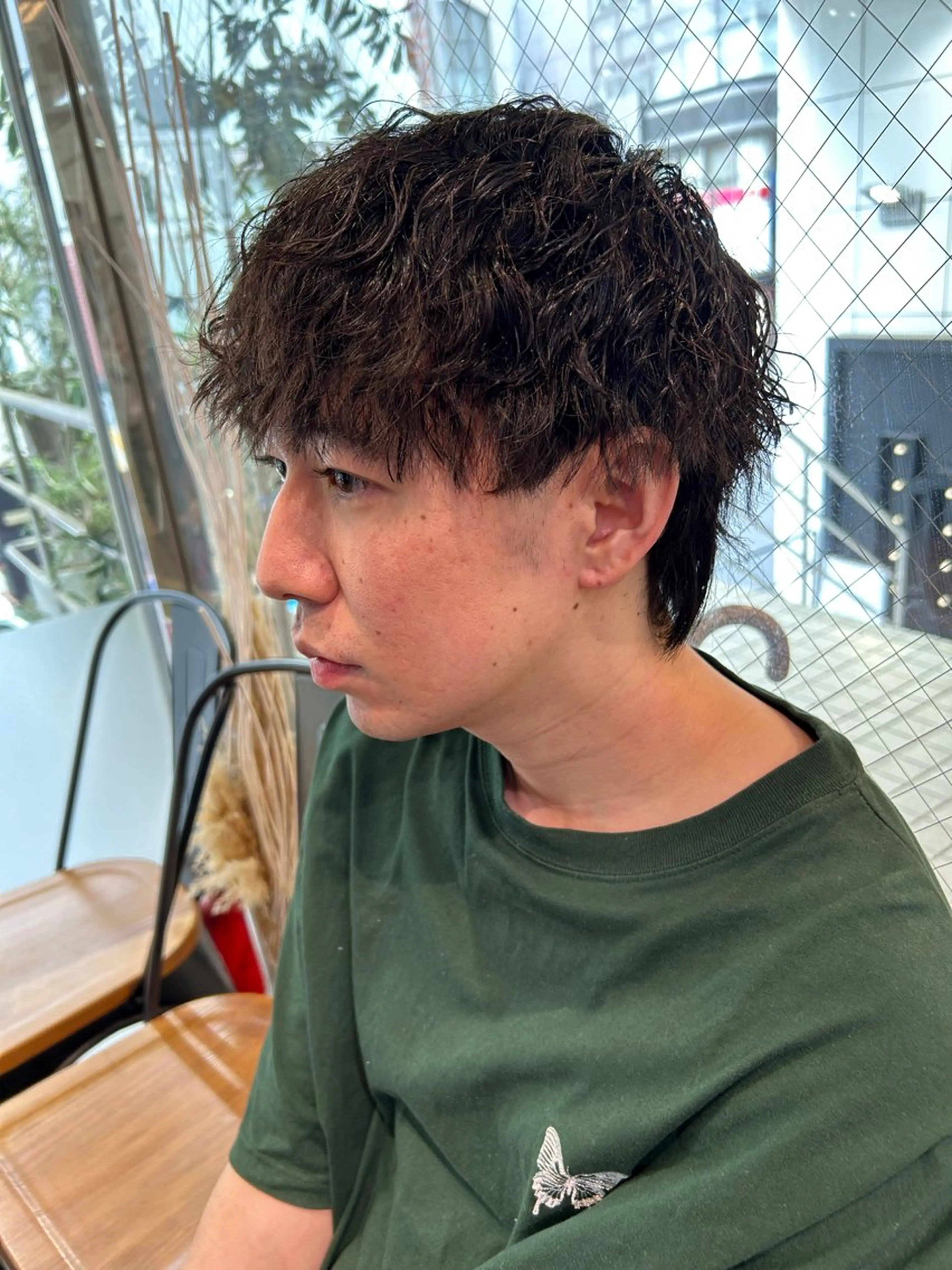 パーマ メンズ メンズハイトーン メンズ/艶髪/カラー サクラ🌸のヘアスタイル