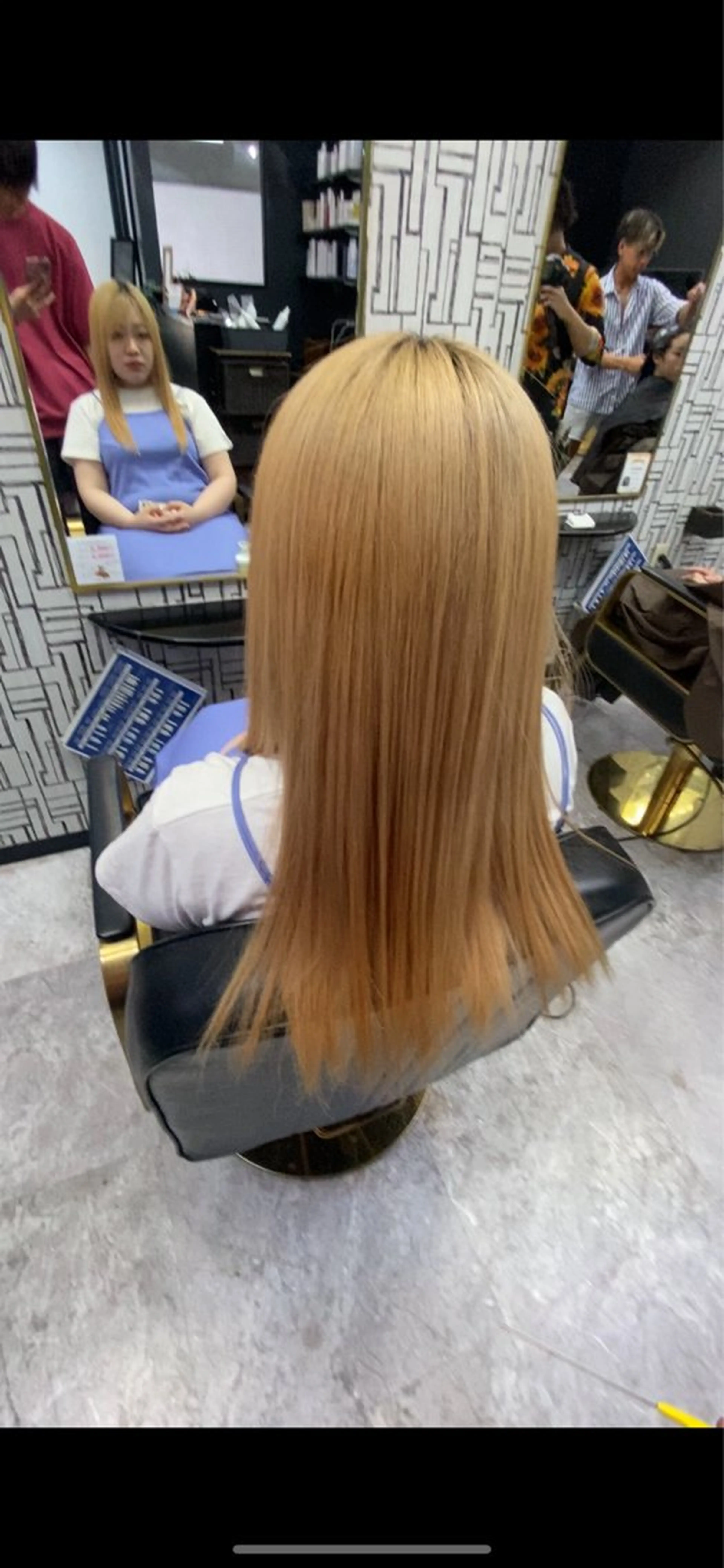 ロング 髪質改善 トリートメント 池田 亮雅のヘアスタイル