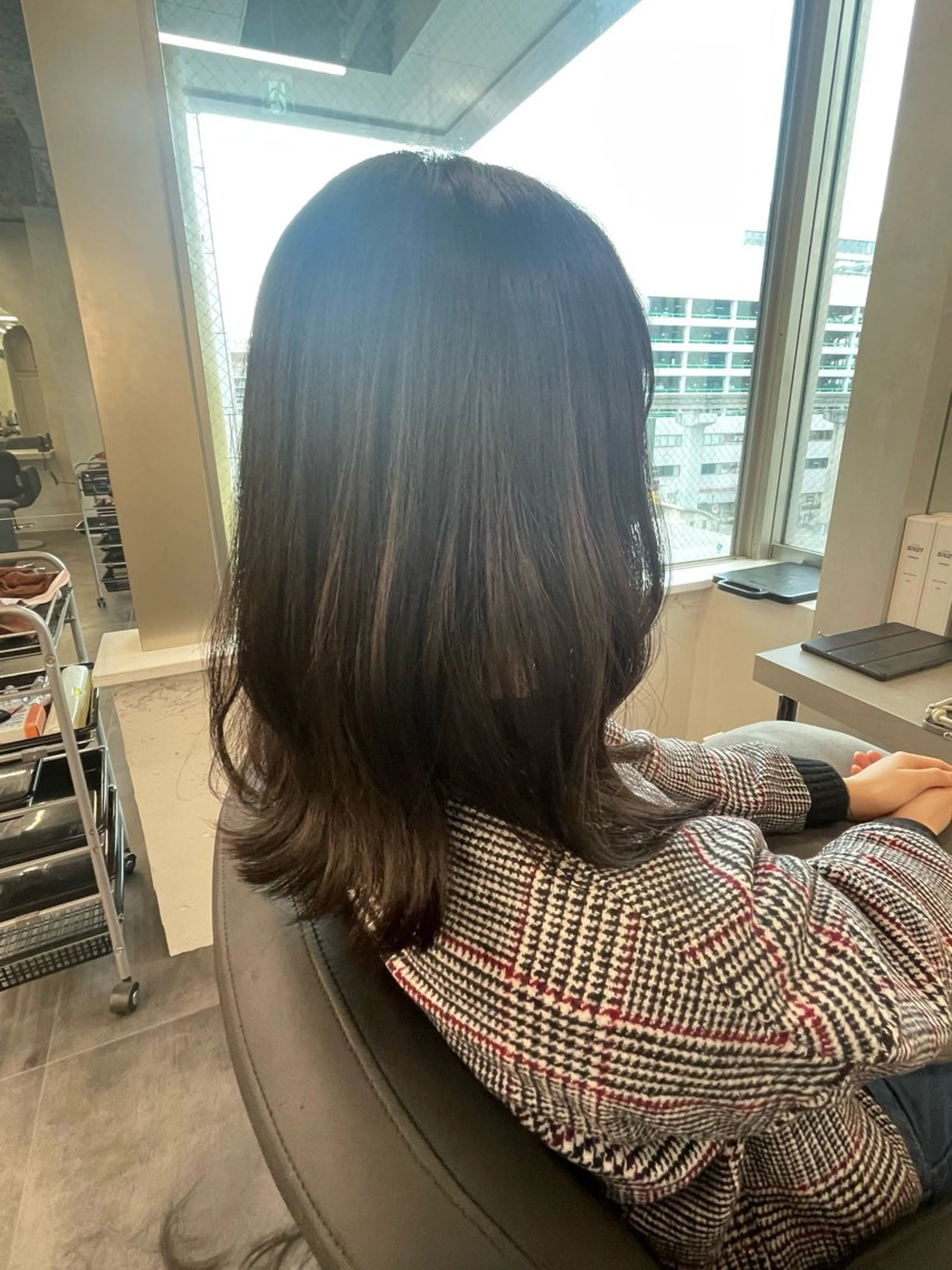 セミロング いとう このみのヘアスタイル