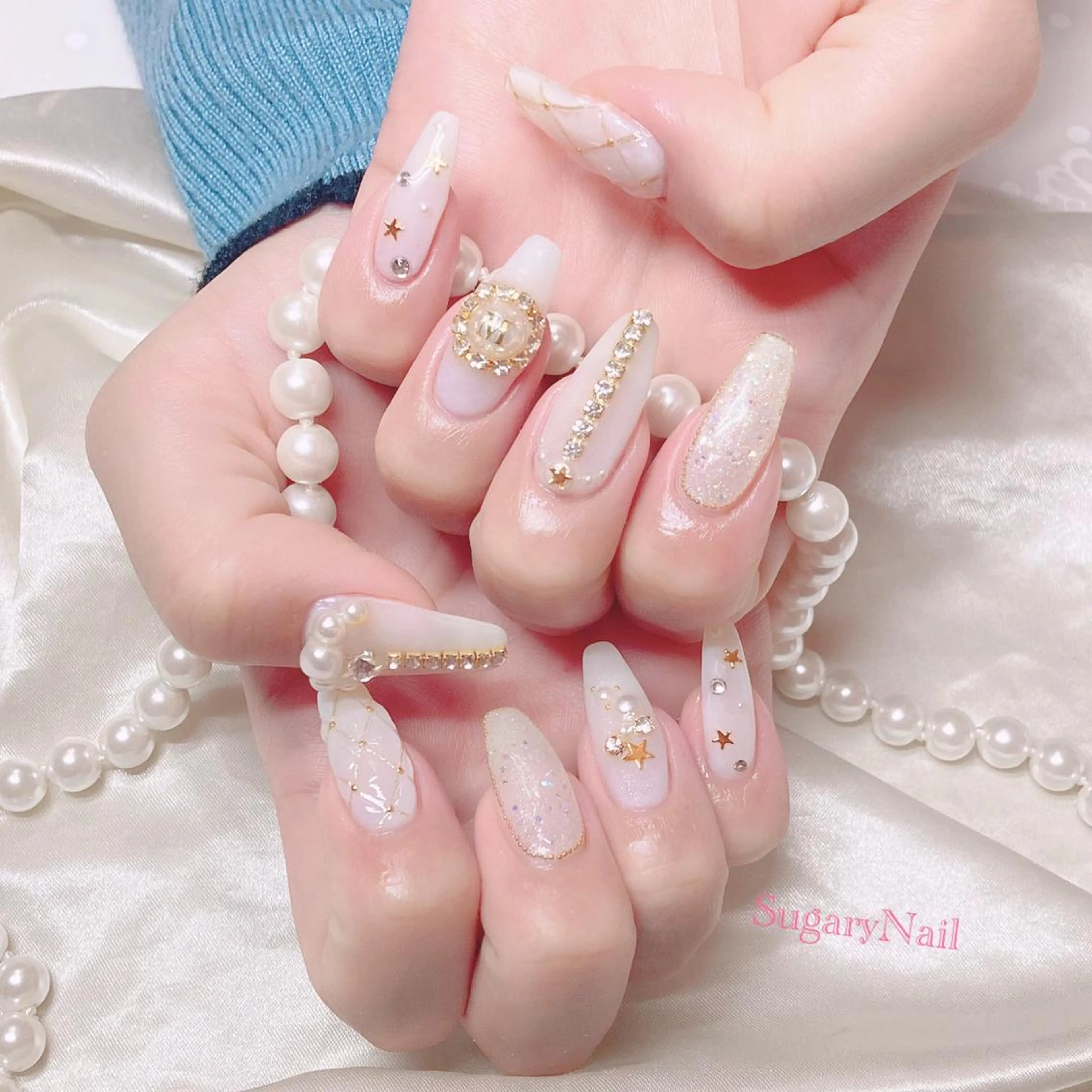 ネイル ハンドネイル SugaryNail Rinaのネイルデザイン