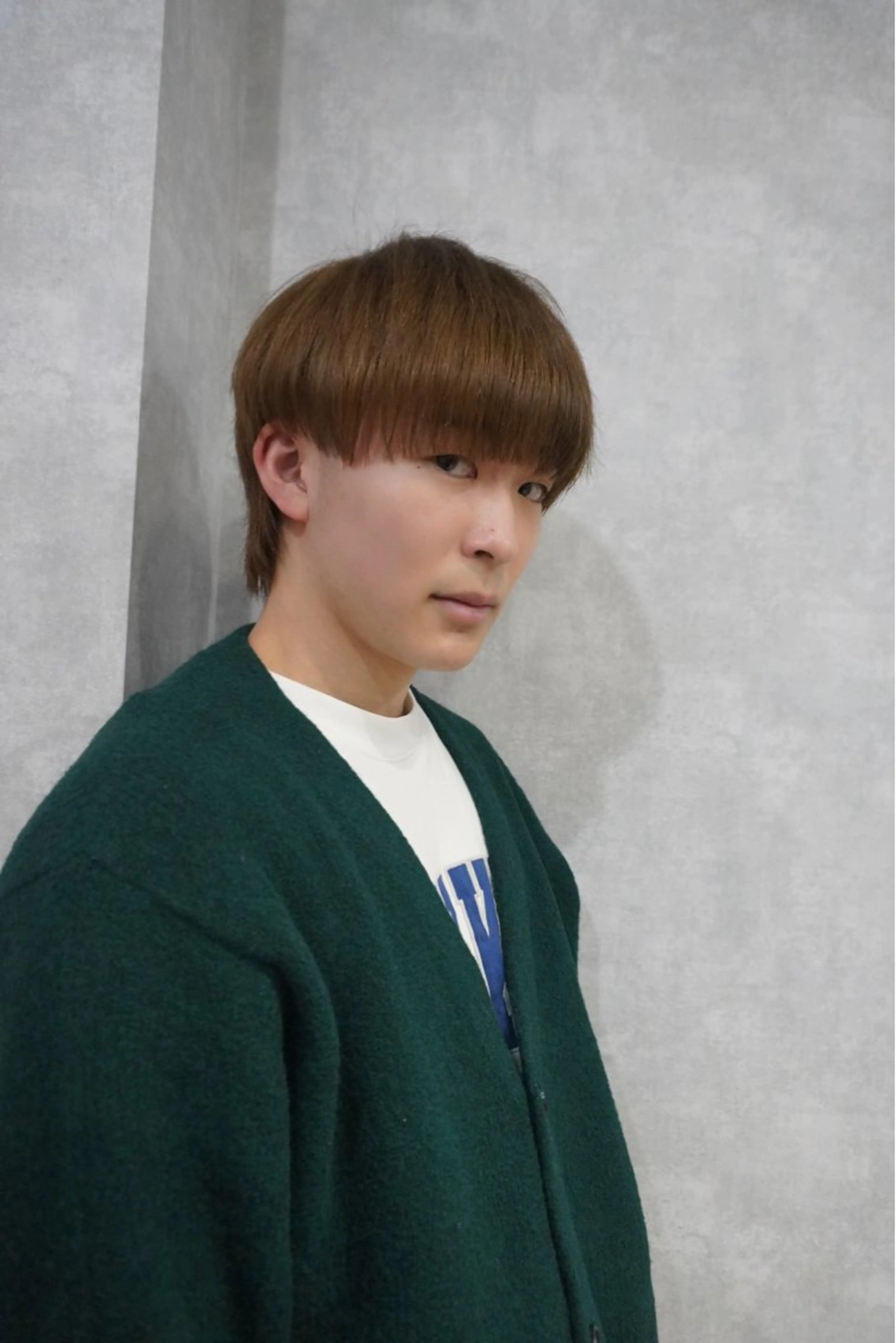 メンズ 最新ケアカラー 髪質改善YUTOのヘアスタイル