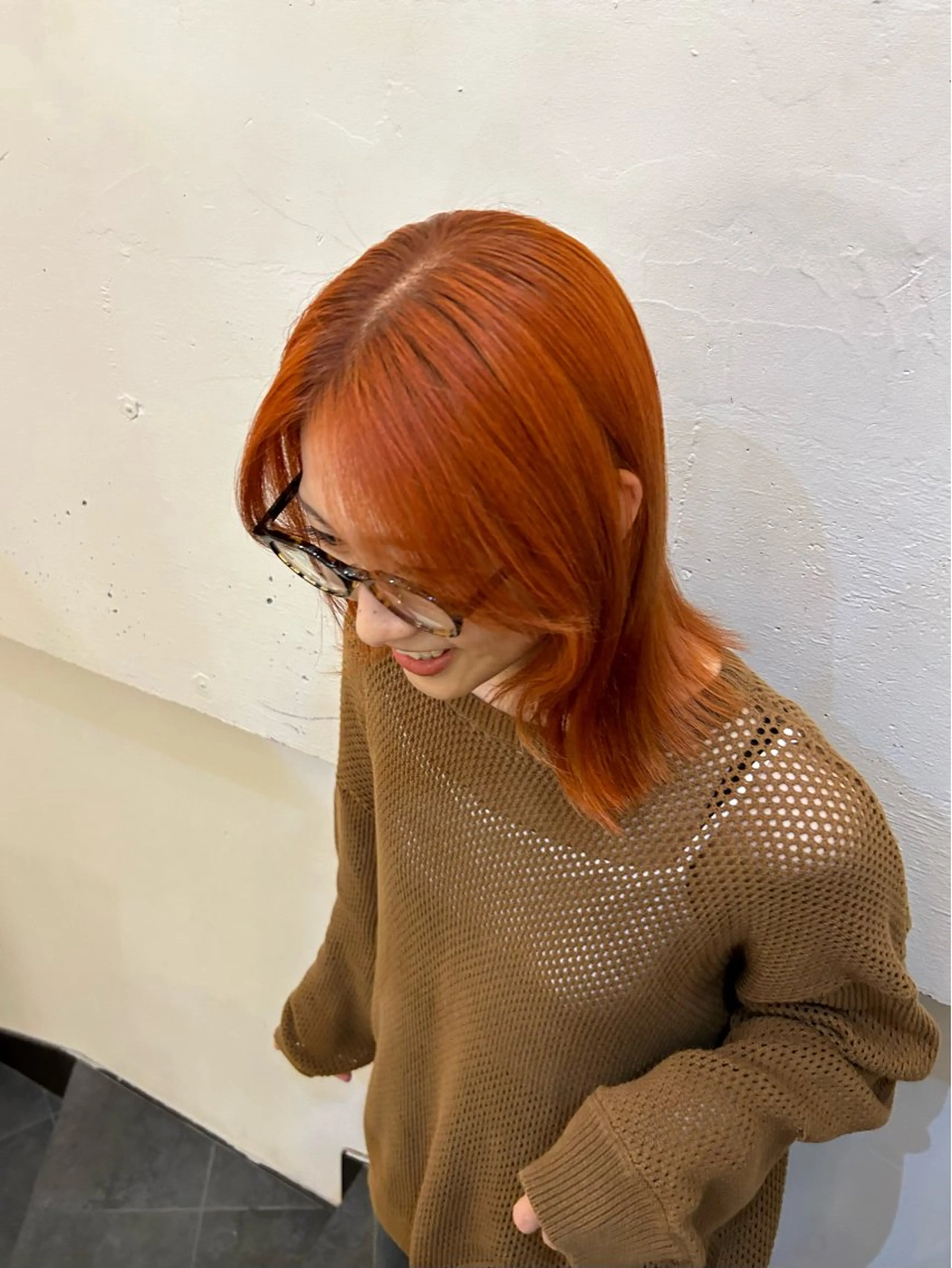 カラー moeka 表参道のヘアスタイル