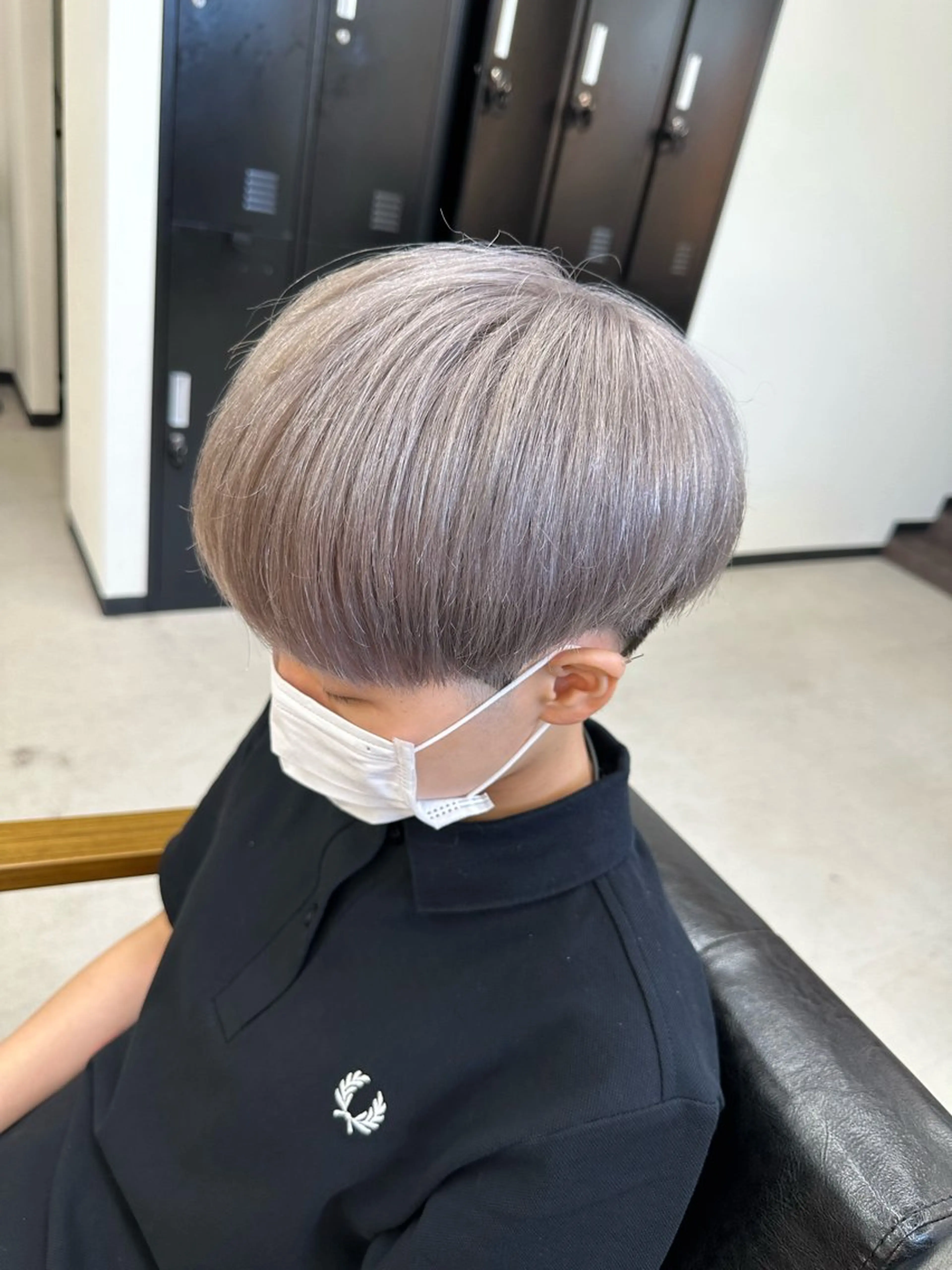 ショート カラー メンズ カット ヘアカラー 𝐑𝐲𝐮𝐤𝐢 【店長】ALEAPのヘアスタイル