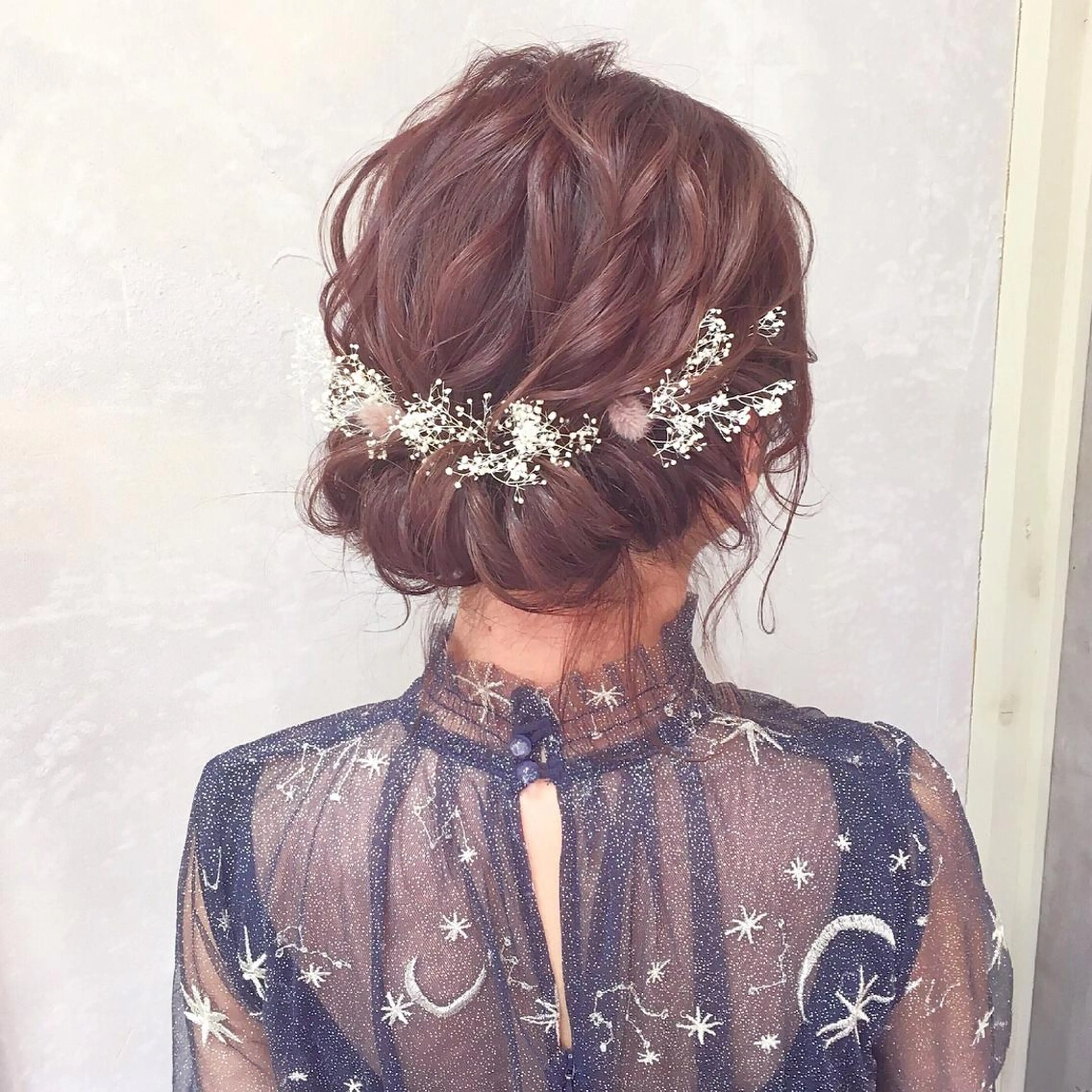 ミディアム カラー ヘアアレンジ ピンクカラー autre所属・大久保 ひでなりのヘアスタイル