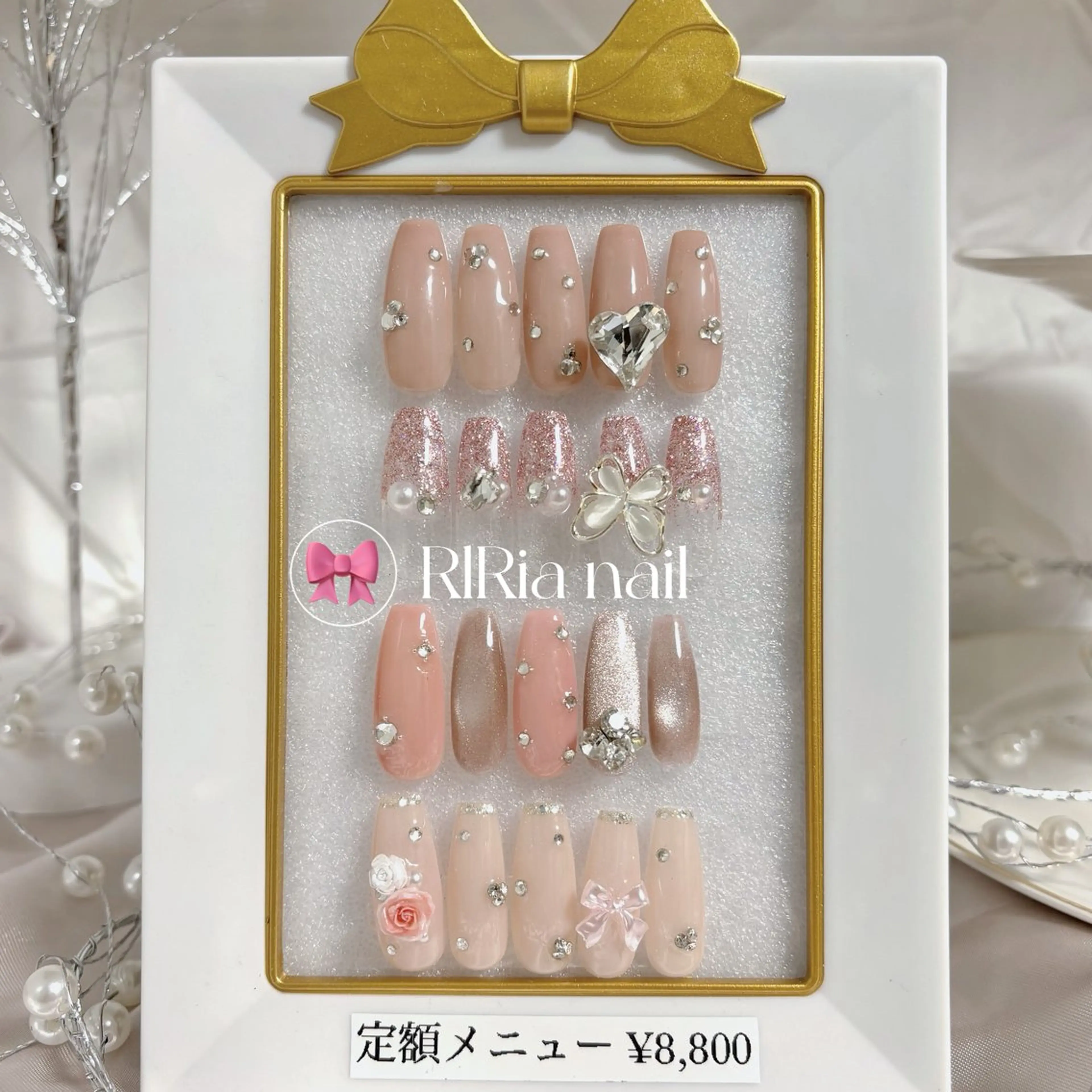 ネイル ハンドネイル 🎀『RlRia』（GO TODAY シェアサロン 横浜Solace店内）🎀所属・RlRia .のネイルデザイン