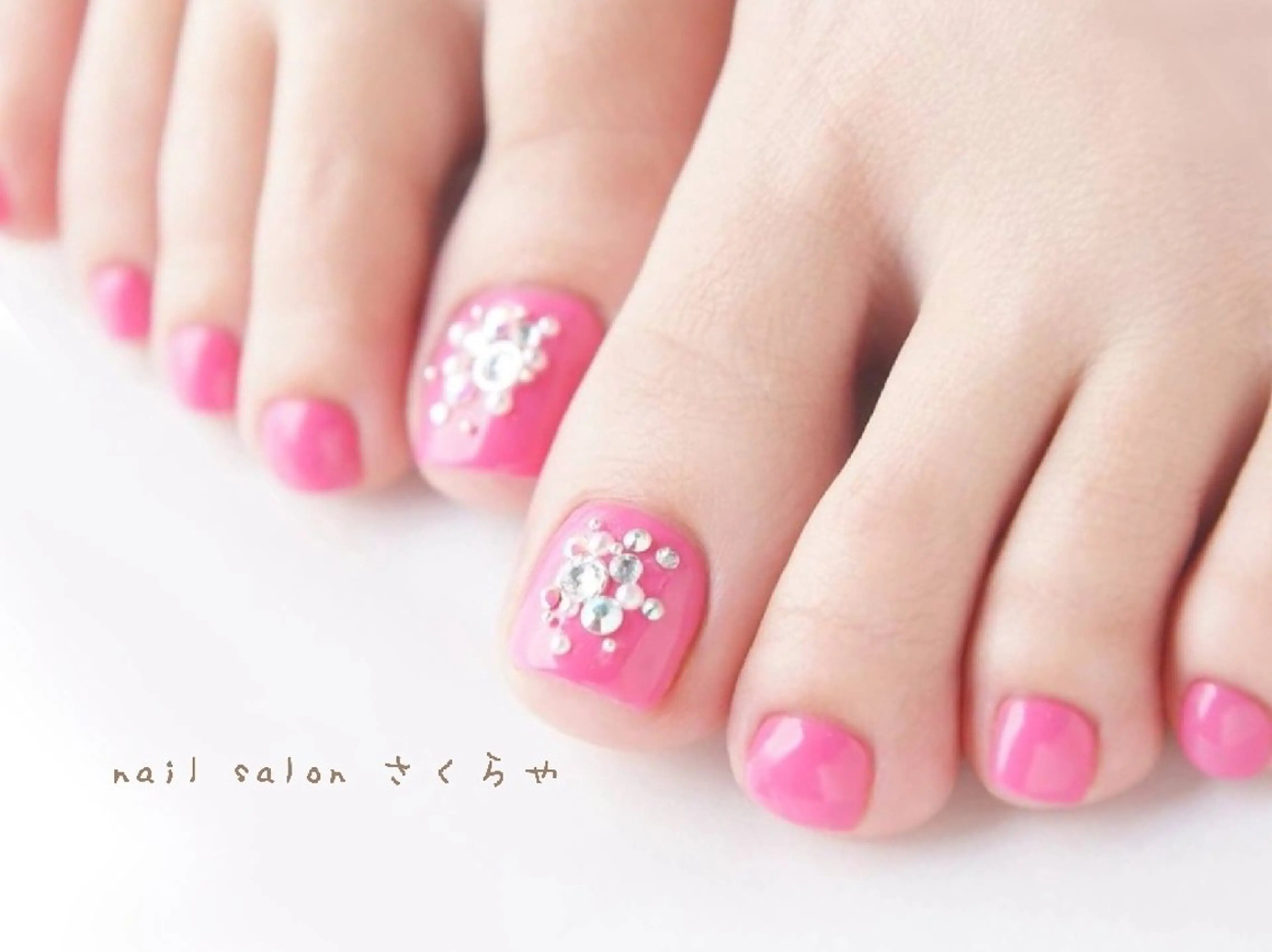 ネイル アートネイル フットネイル ジェルネイル マグネットネイル パラジェル さくらや❤ パラジェル使用のネイルデザイン