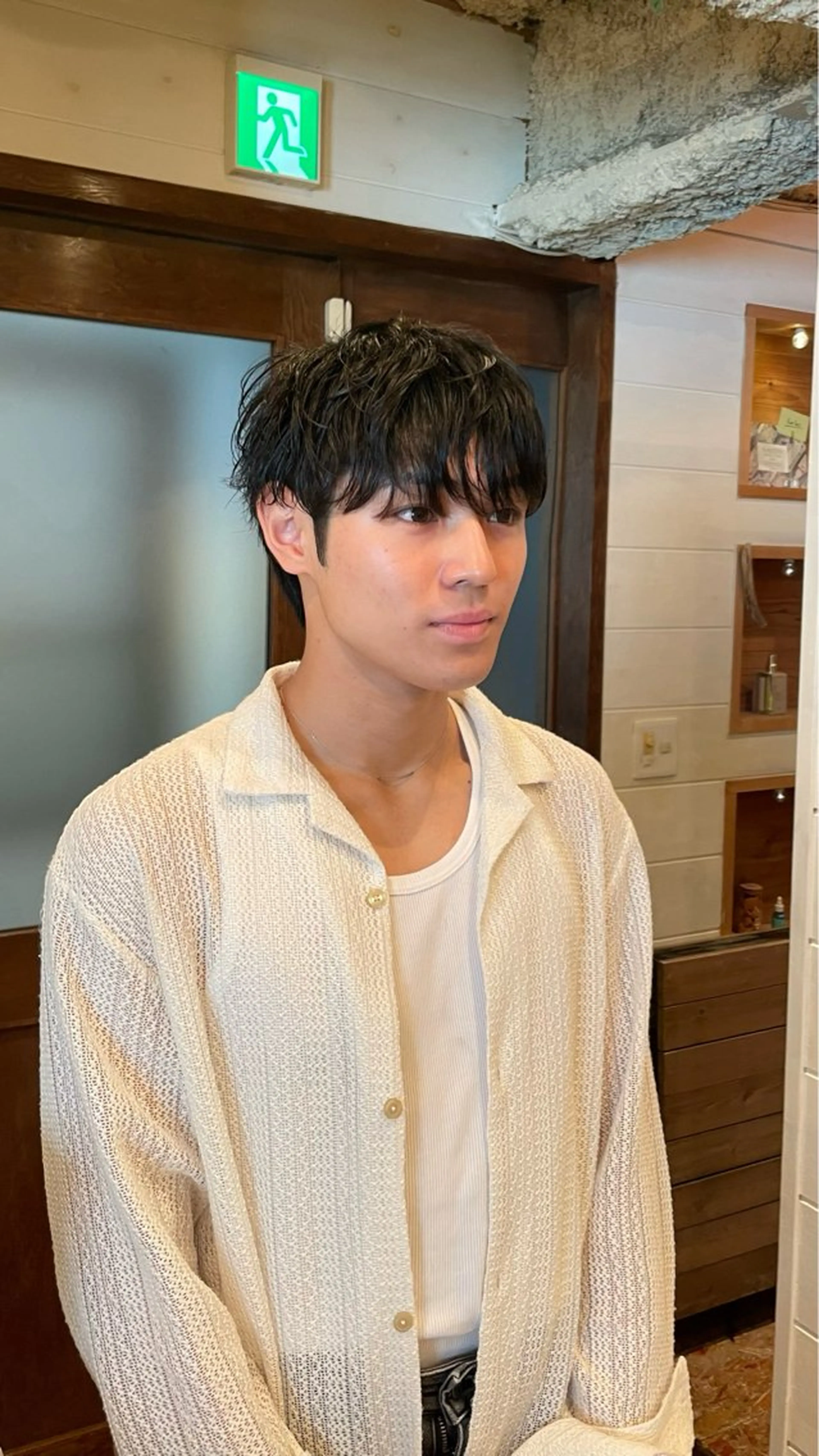 メンズ ボブ/縮毛矯正/レイ ヤー♡Natsukiのヘアスタイル