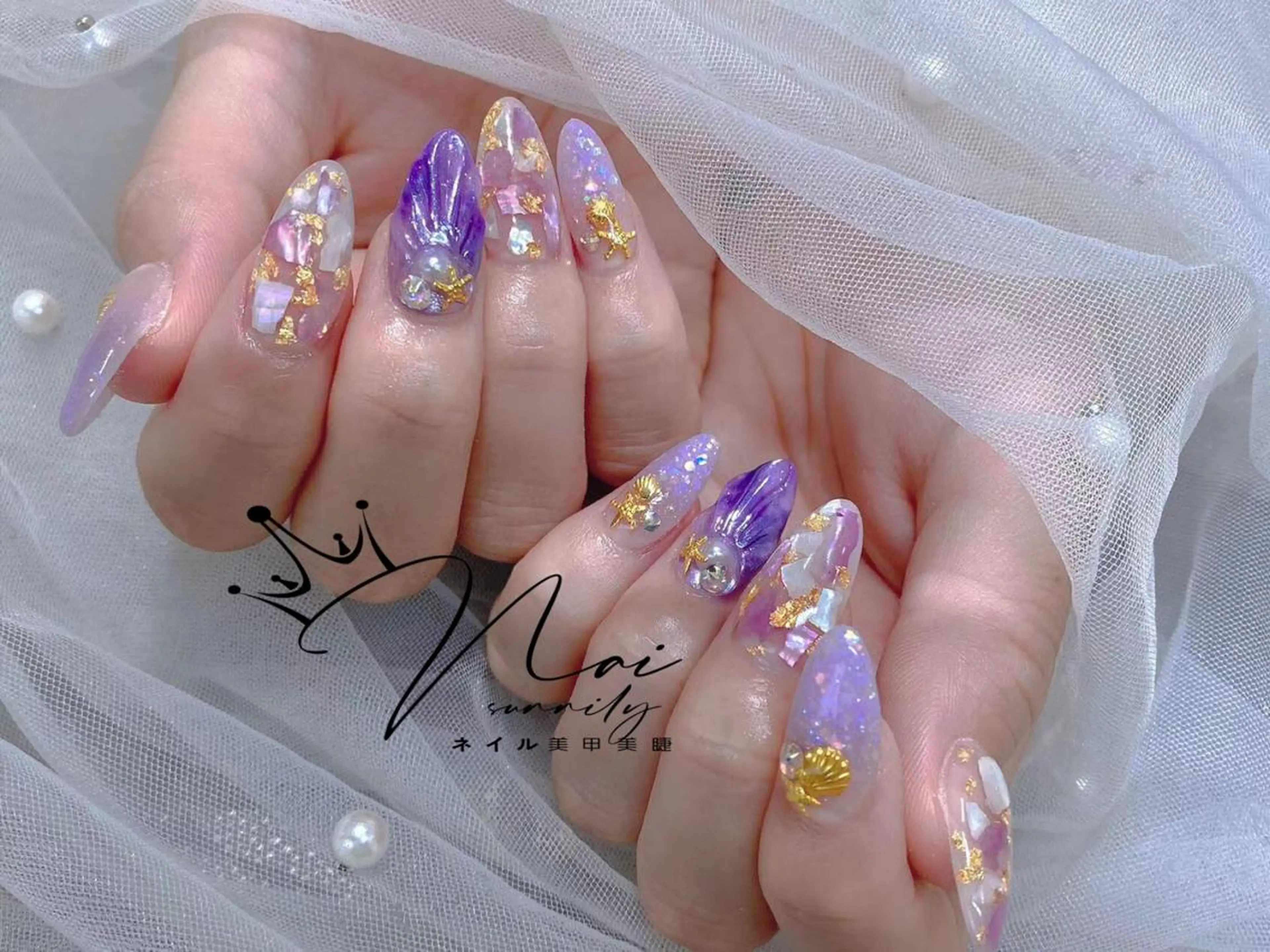 ネイル 長さだし専門店 M2　rikaのネイルデザイン