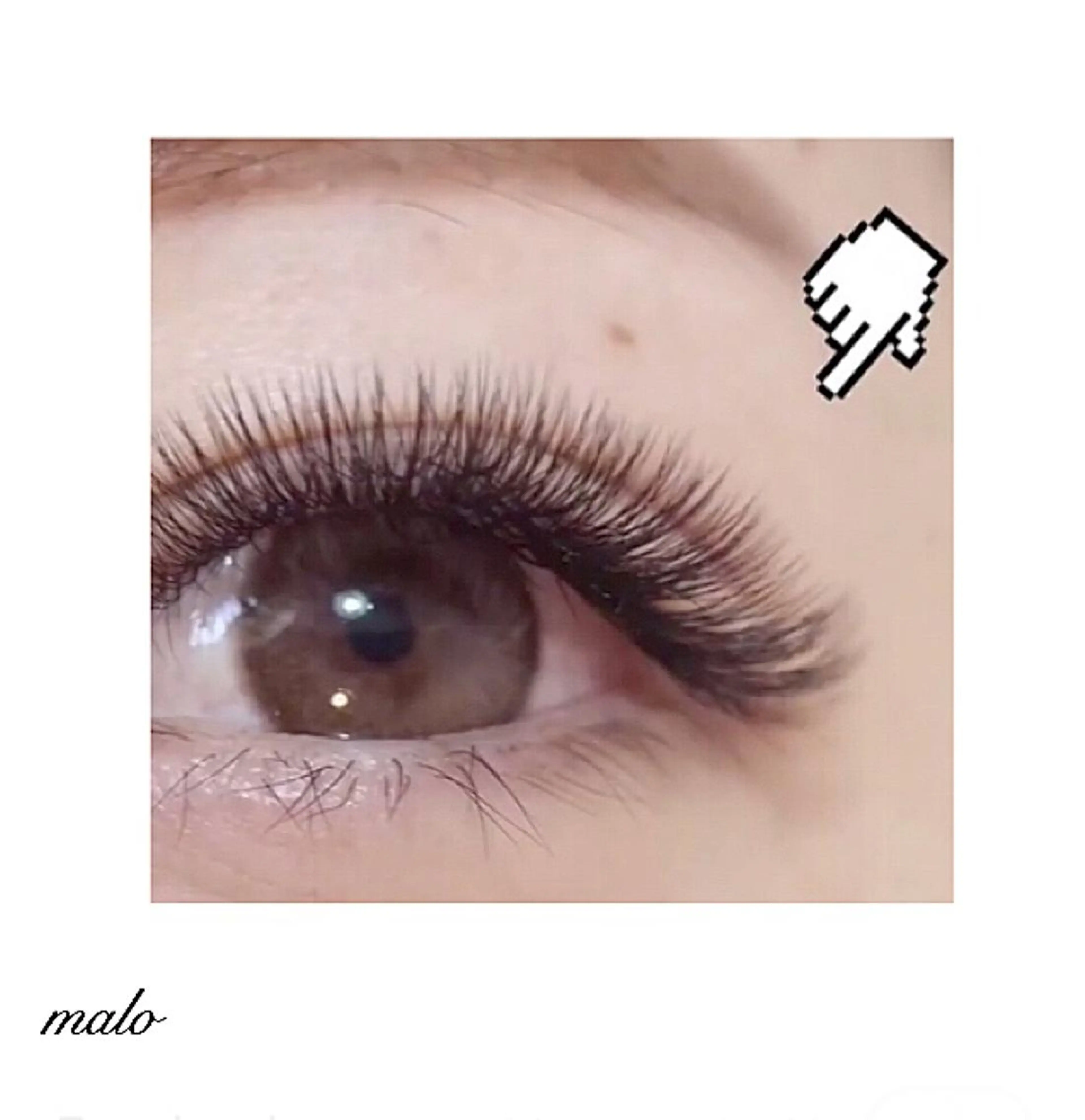 マツエク・マツパ まつえく屋さん 【M A L O】のマツエク・マツパデザイン