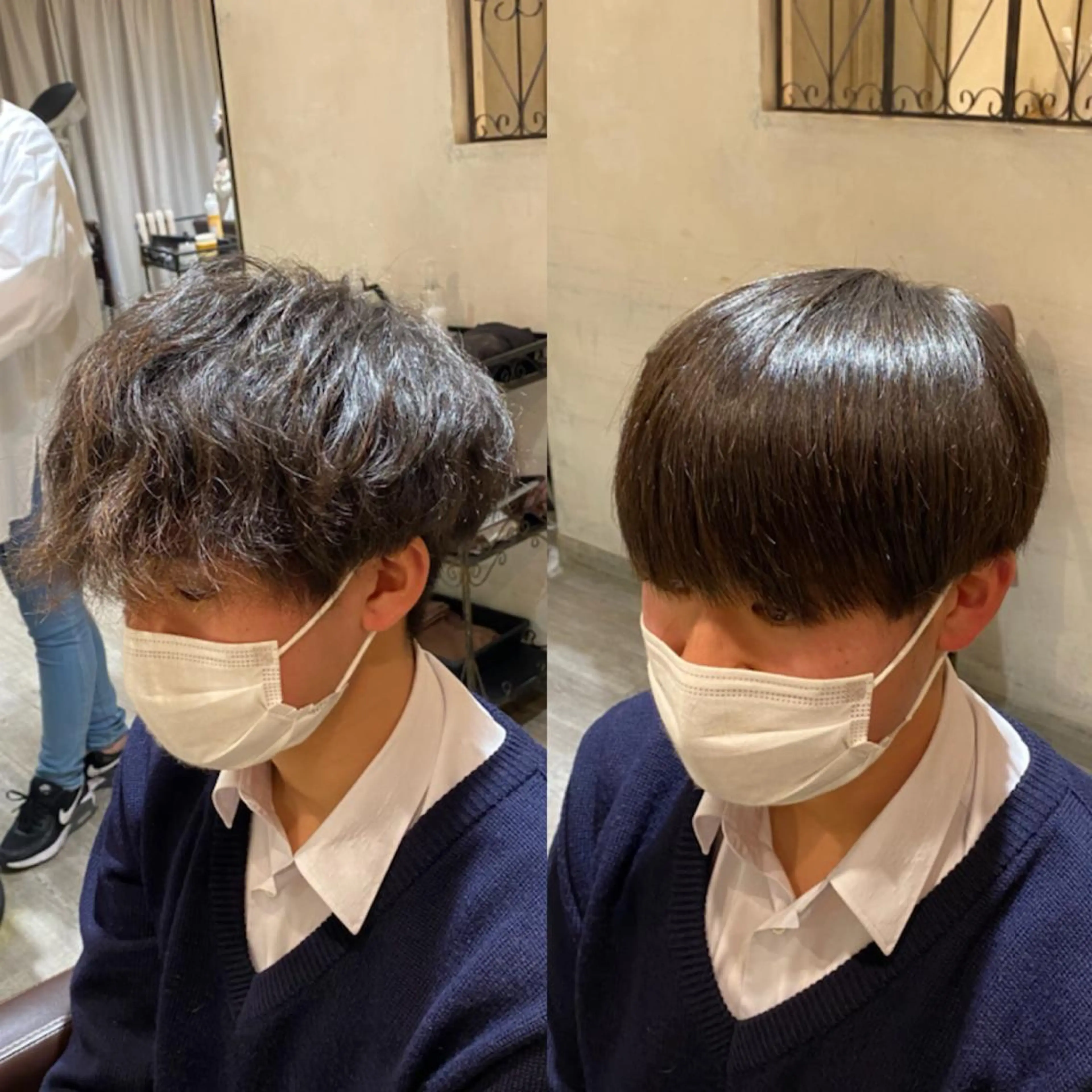 メンズ カット 縮毛矯正 トリートメント Lutia所属・Lutia  チノ リキマル🍀のヘアスタイル