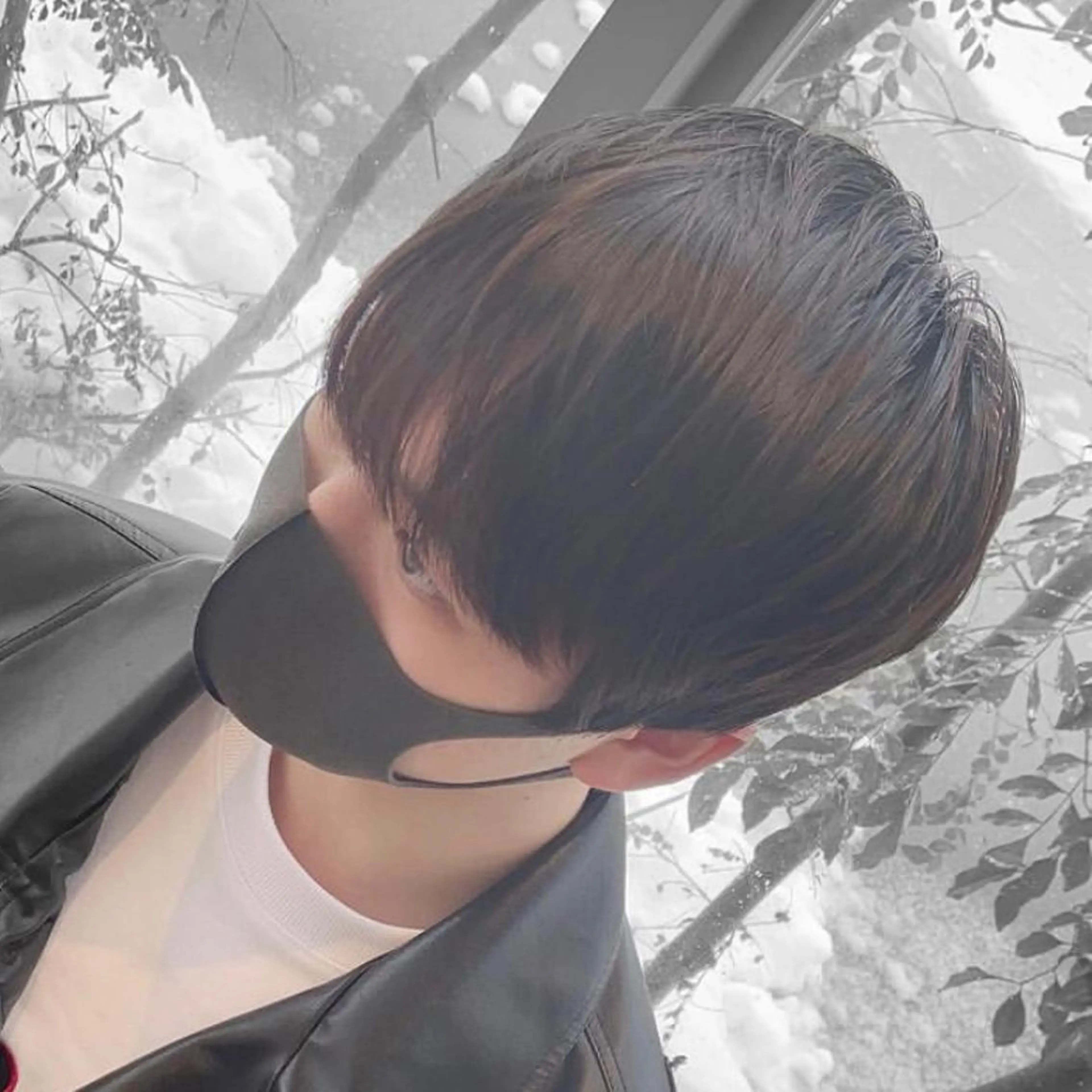 ショート メンズ 杉木 勝太のヘアスタイル