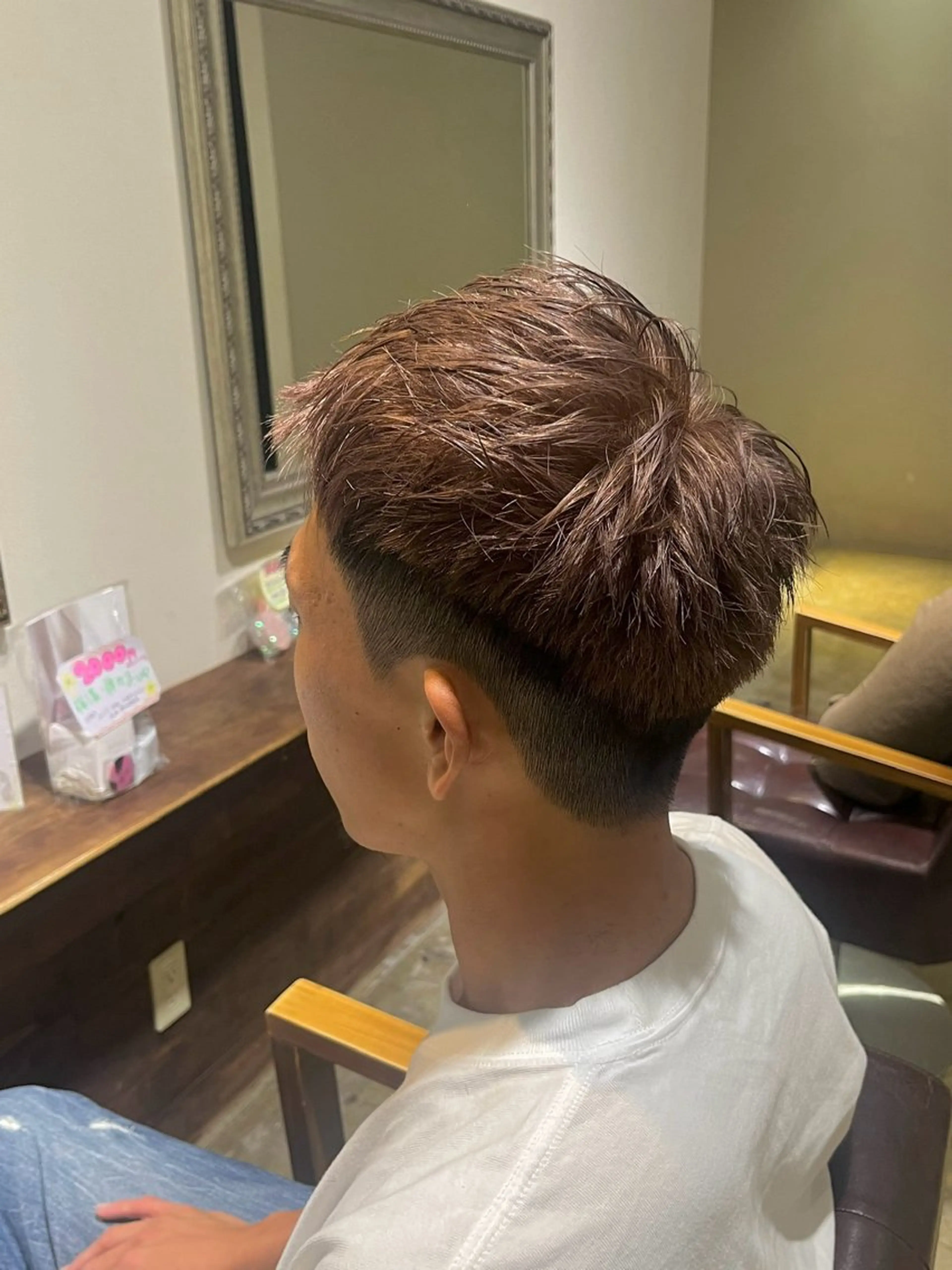 メンズカットの写真