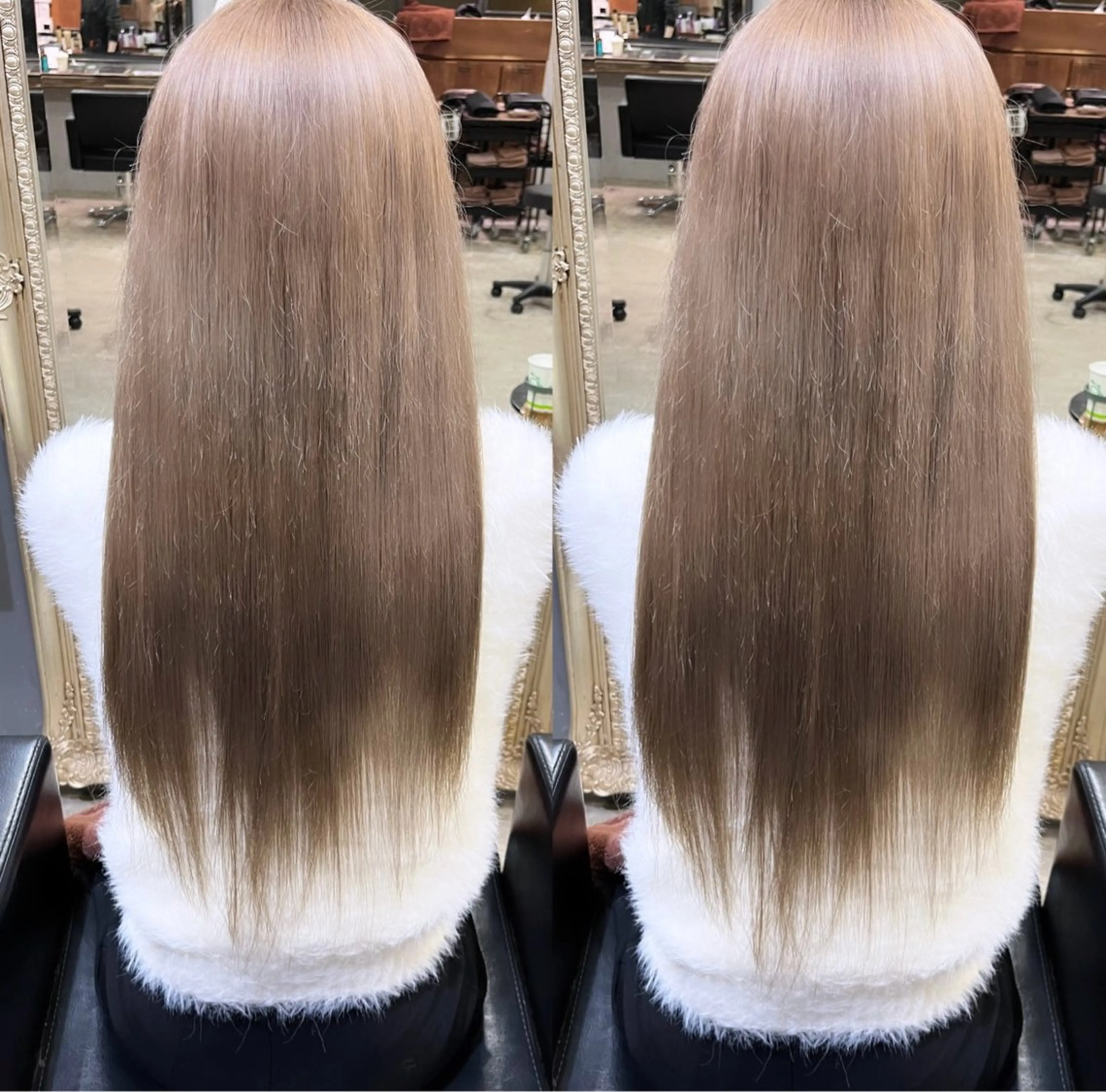 カラー ダブルカラー 🖤西嶋　桃花🖤 エクステ/レイヤーのヘアスタイル