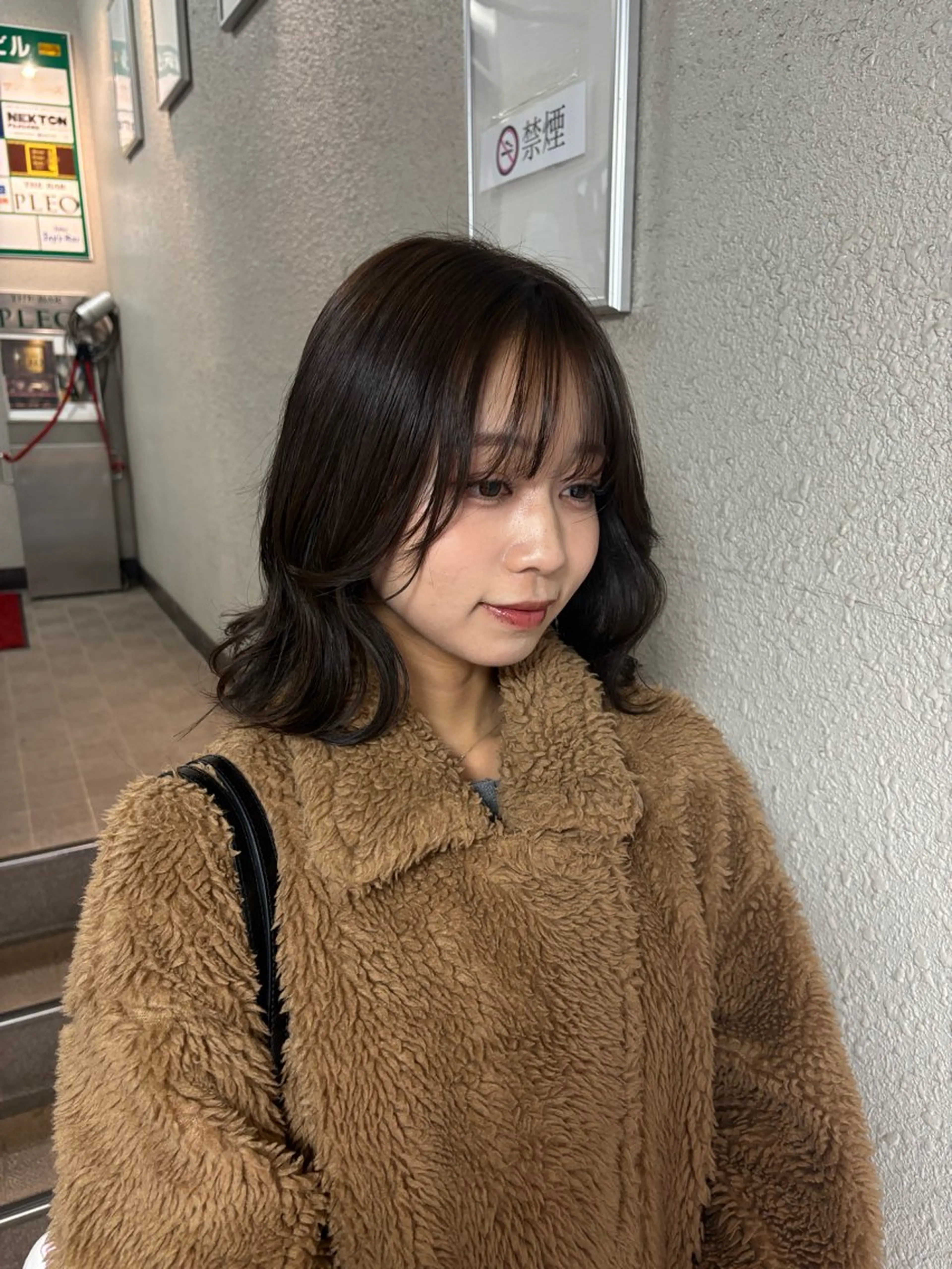 ミディアム カラー ヘアカラー 透明感カラー 🧚‍♂️さえのヘアスタイル