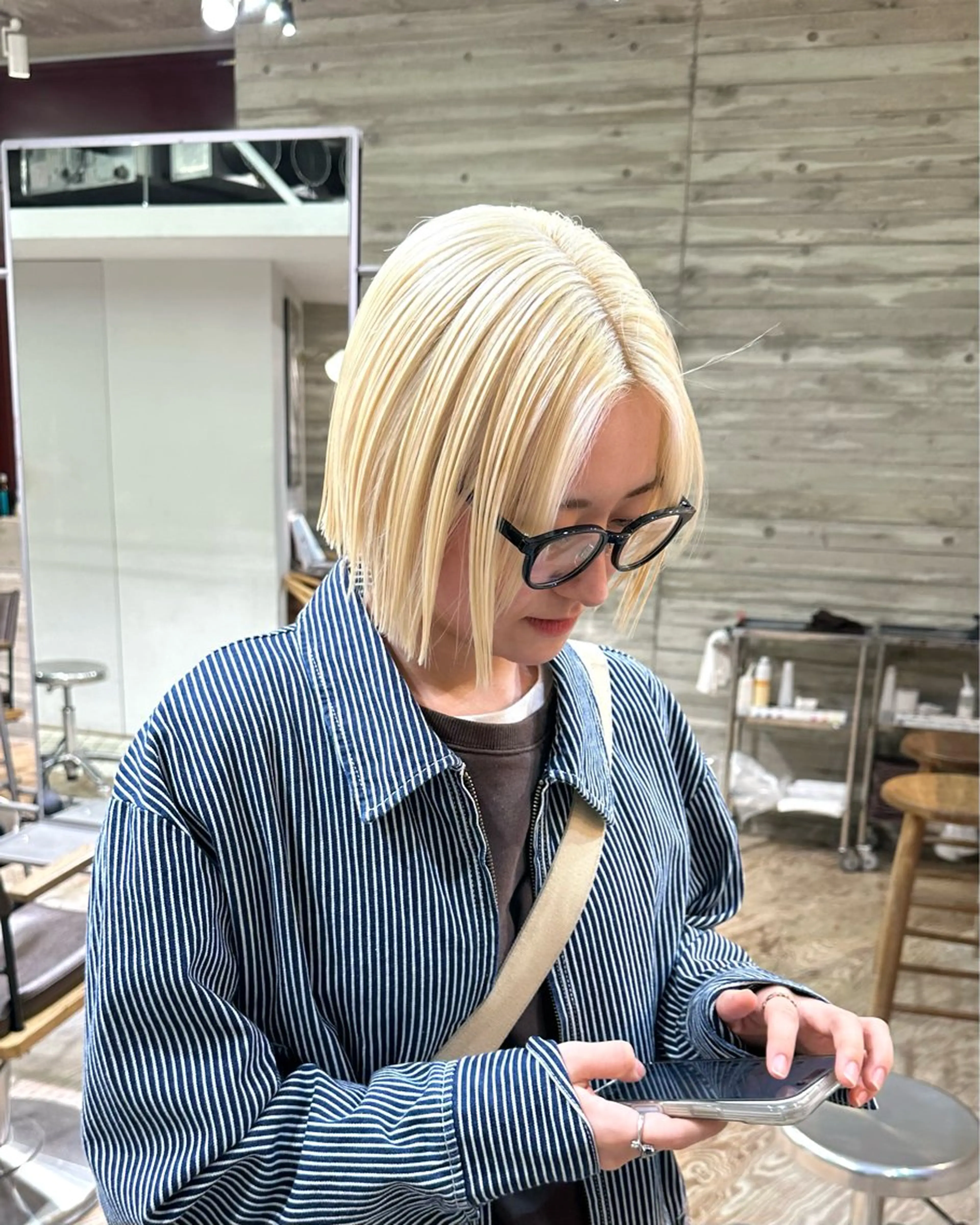 カラー RINA .のヘアスタイル