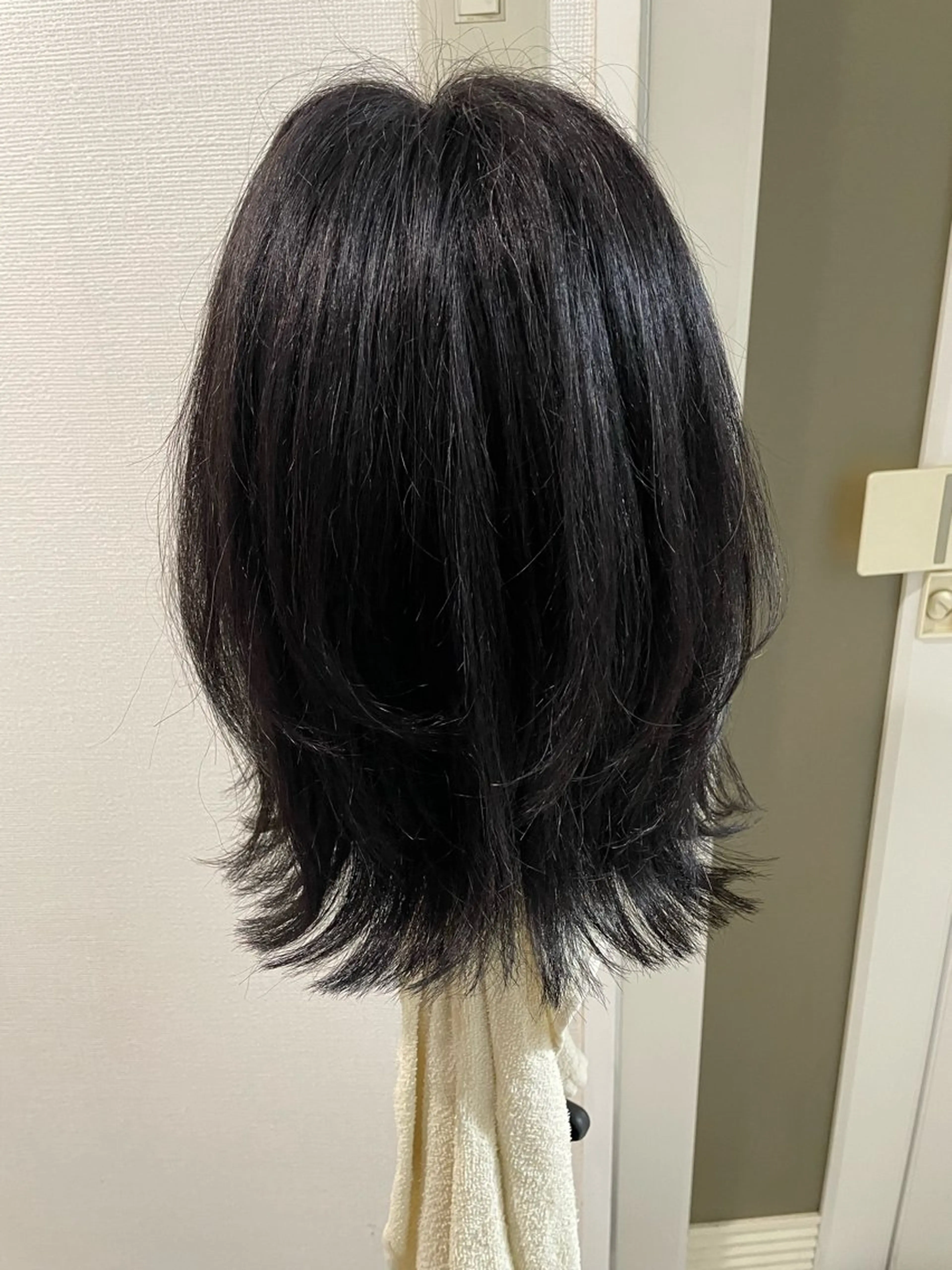 ミディアム レイヤーカット ✨男の娘✨美容師 ✂️くっぽちゃん✂️のヘアスタイル