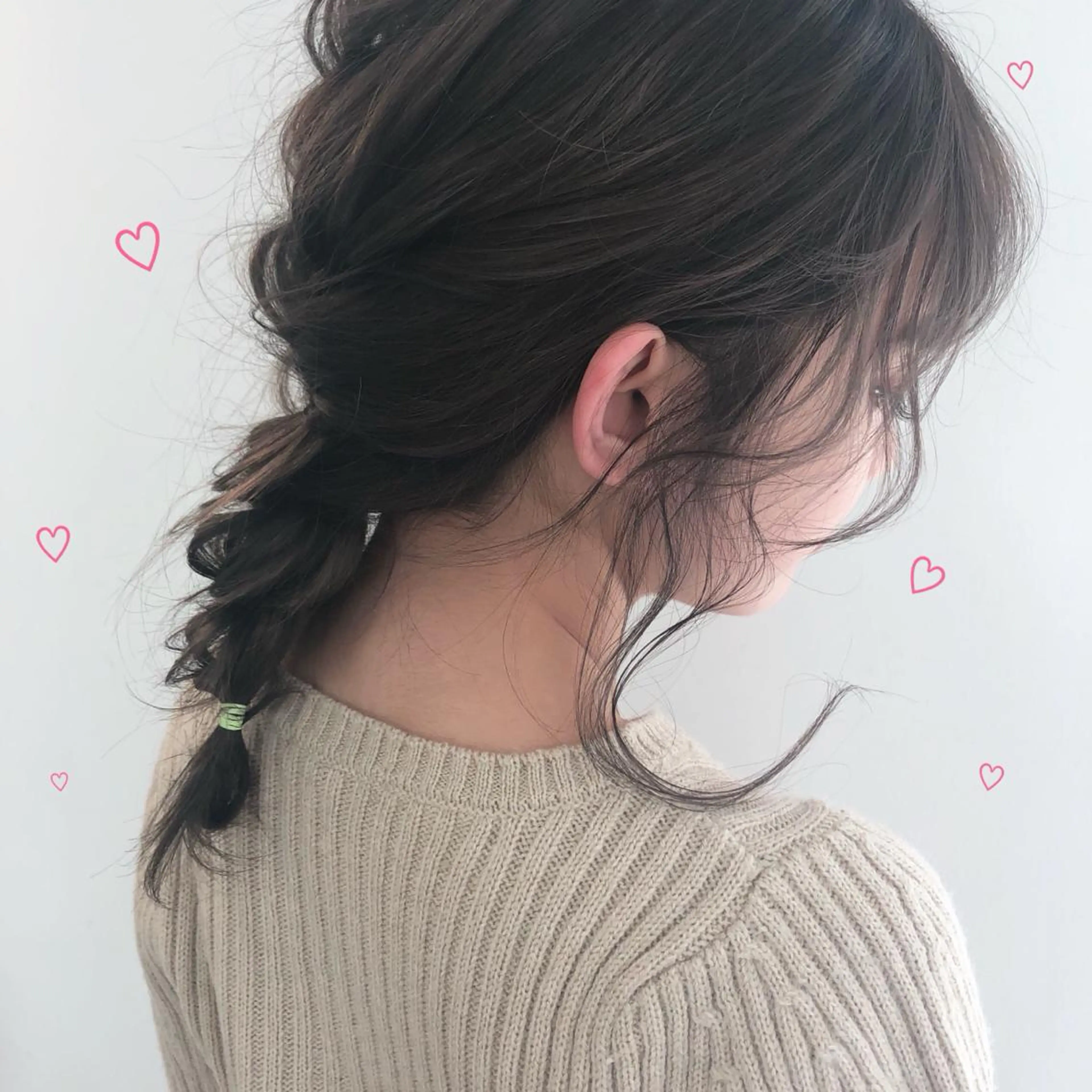 セミロング GLROW haruhiのヘアスタイル