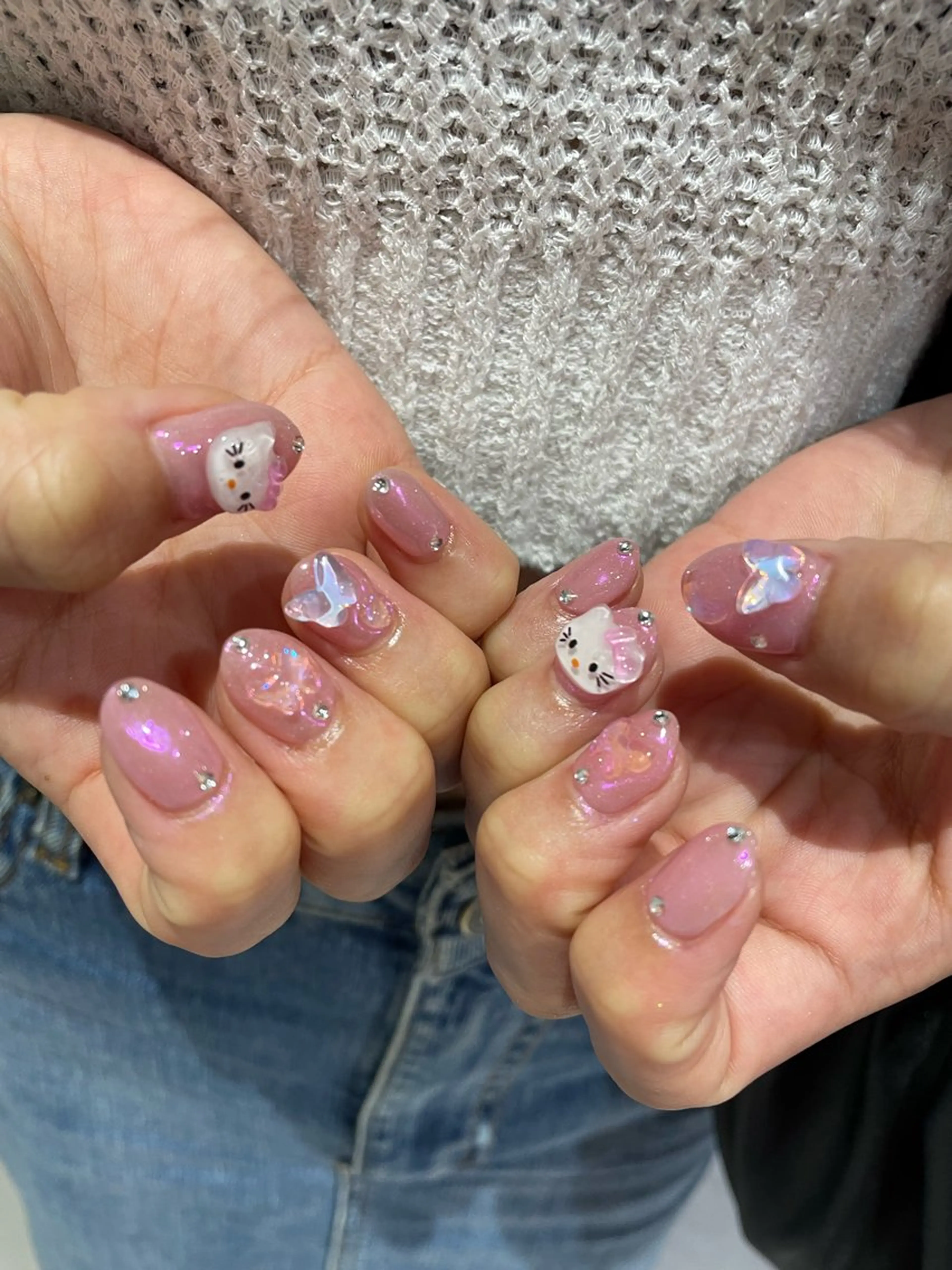 ネイル ハンドネイル ハンドケア amiLe 🎀yuunaのネイルデザイン