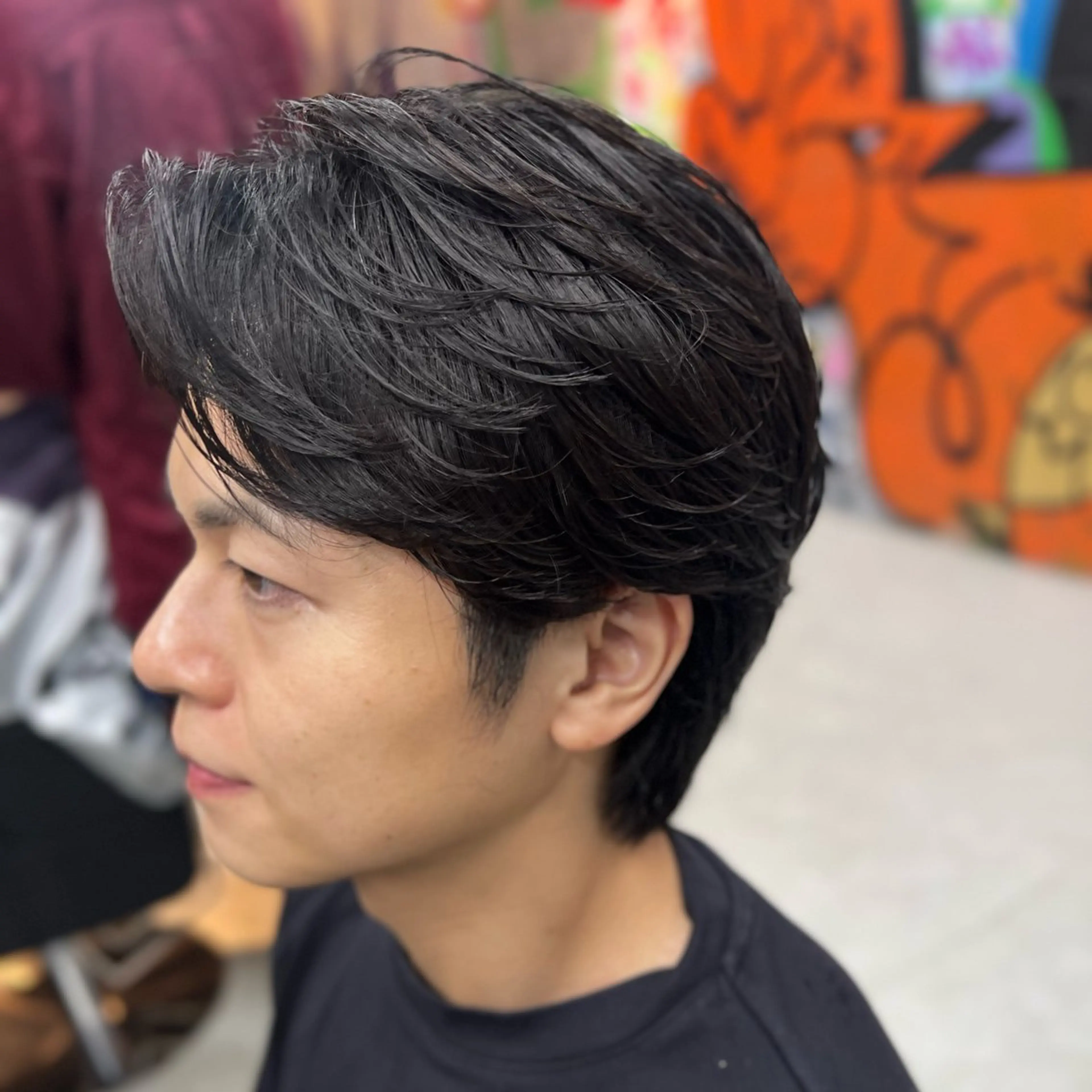 ショート パーマ メンズ 錦糸町/Men's cutパーマ石川史弥のヘアスタイル