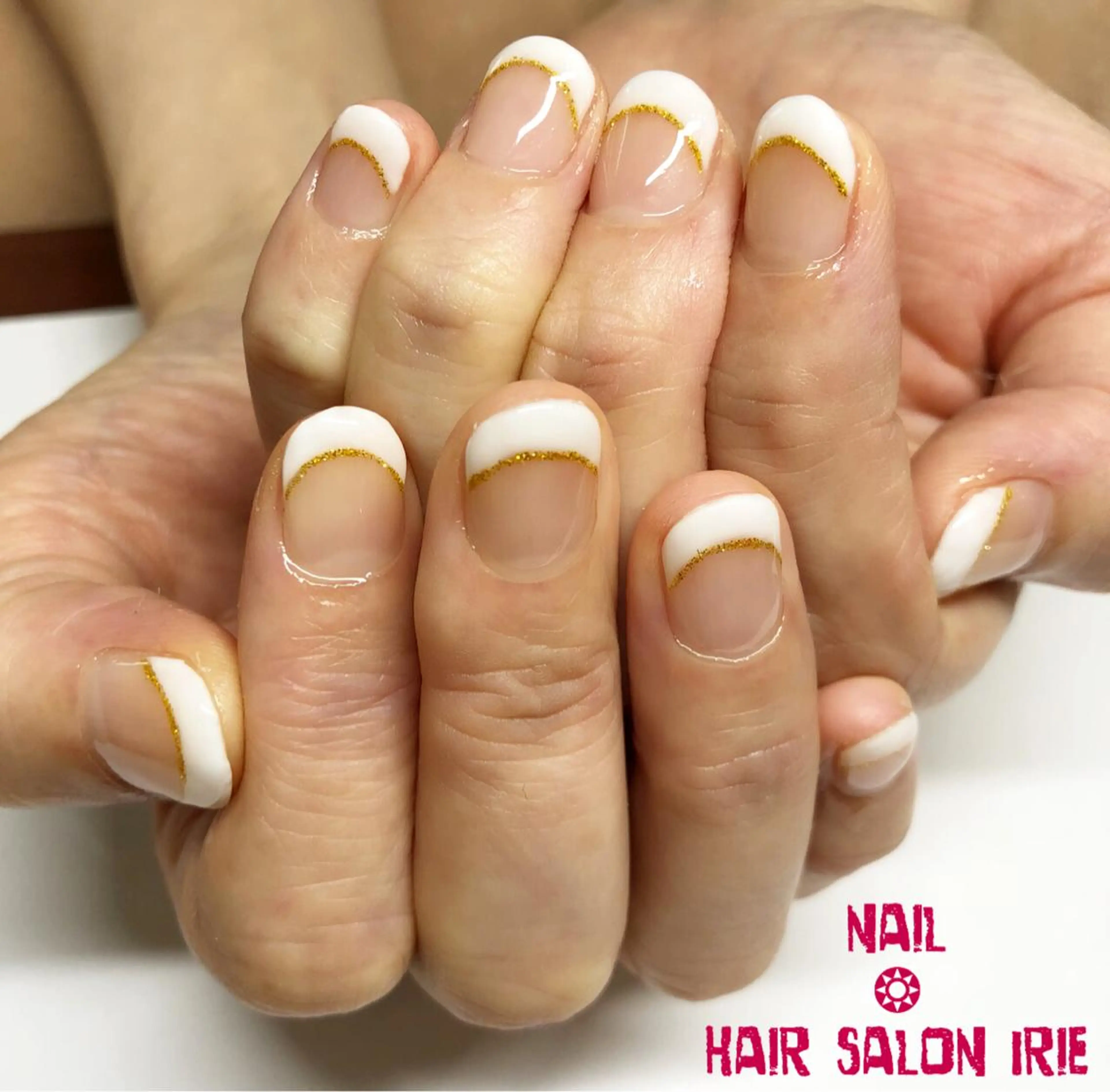 ネイル ラメ(グリッター) Hair salon Irie所属・與儀 知佳のネイルデザイン