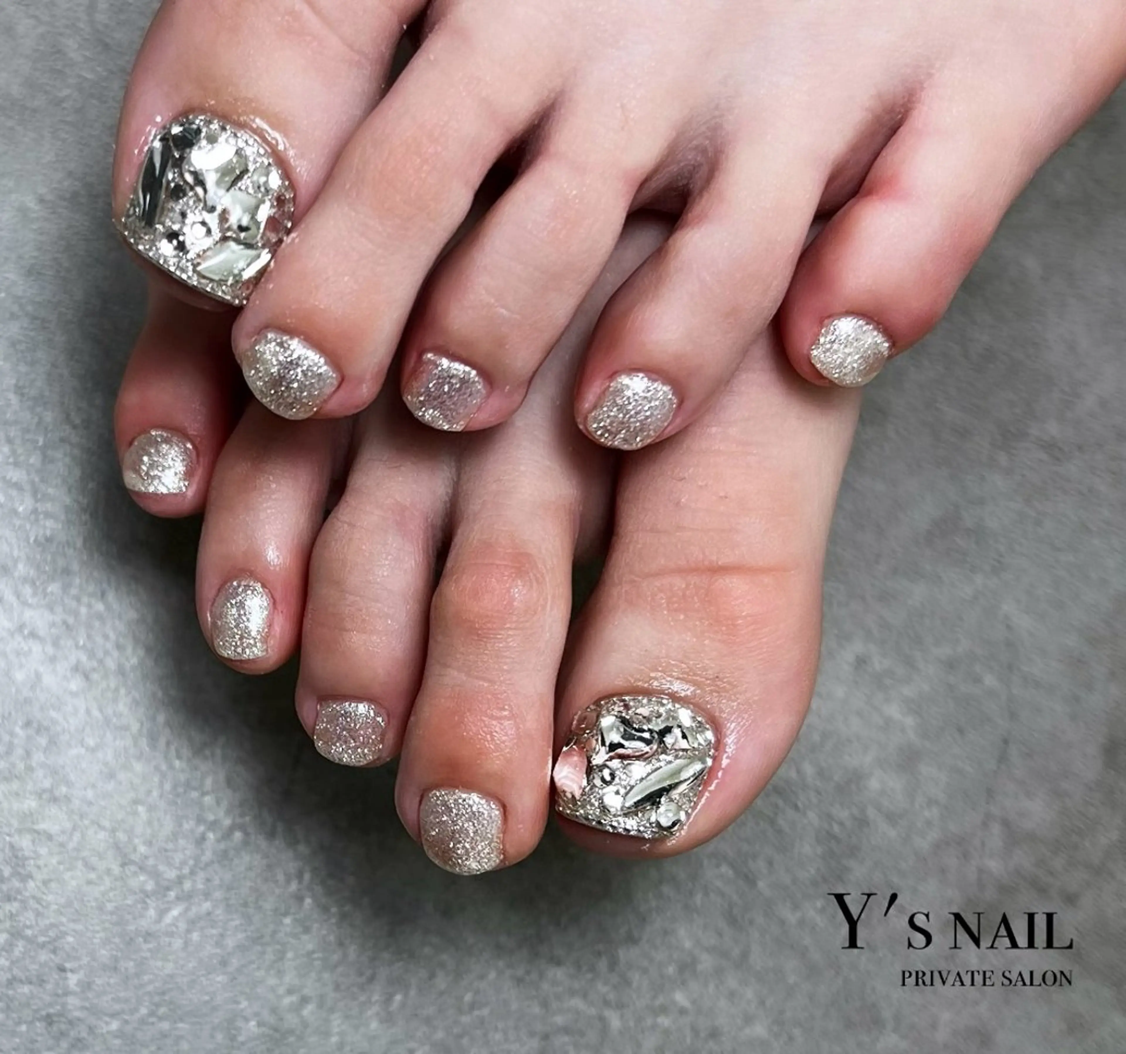 ネイル フットネイル Y's nail ˚✧₊YUIのネイルデザイン
