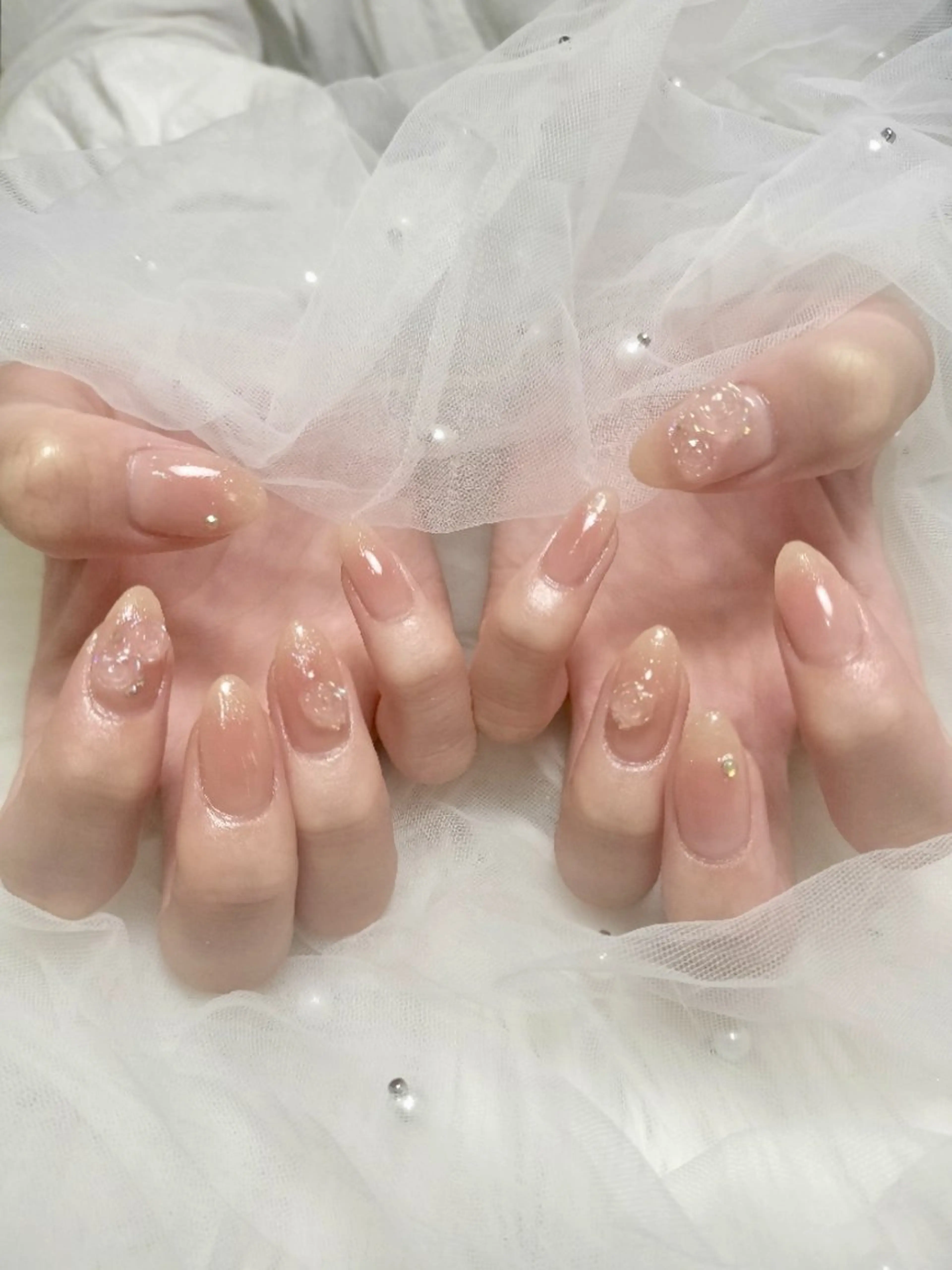 ネイル チークネイル ハンドネイル MAKI🎀Nail 堺筋本町/心斎橋のネイルデザイン