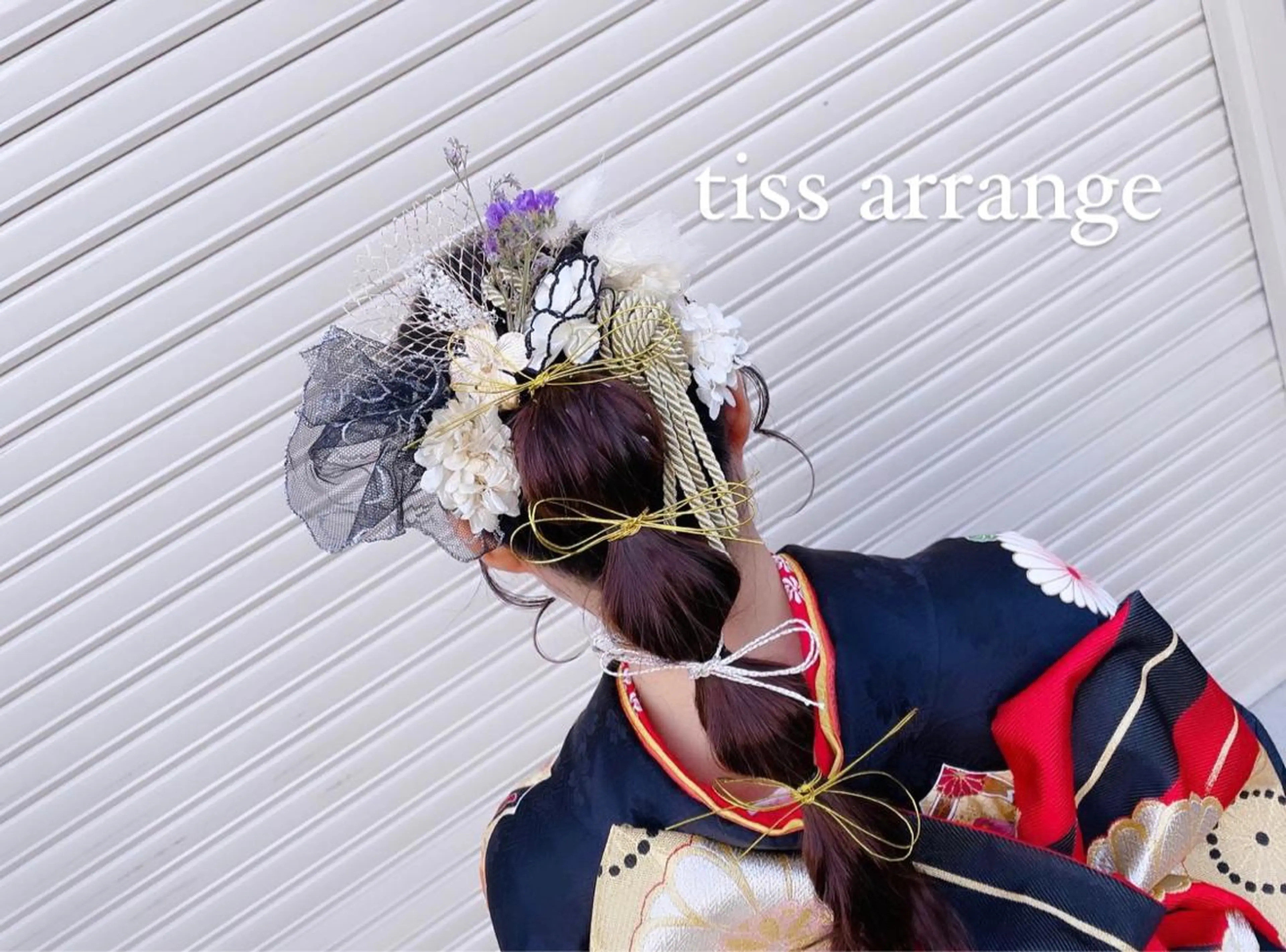 ヘアアレンジ 成人式 ヘアセット loop hair所属・kohatsu こはっちゃんのネイルデザイン