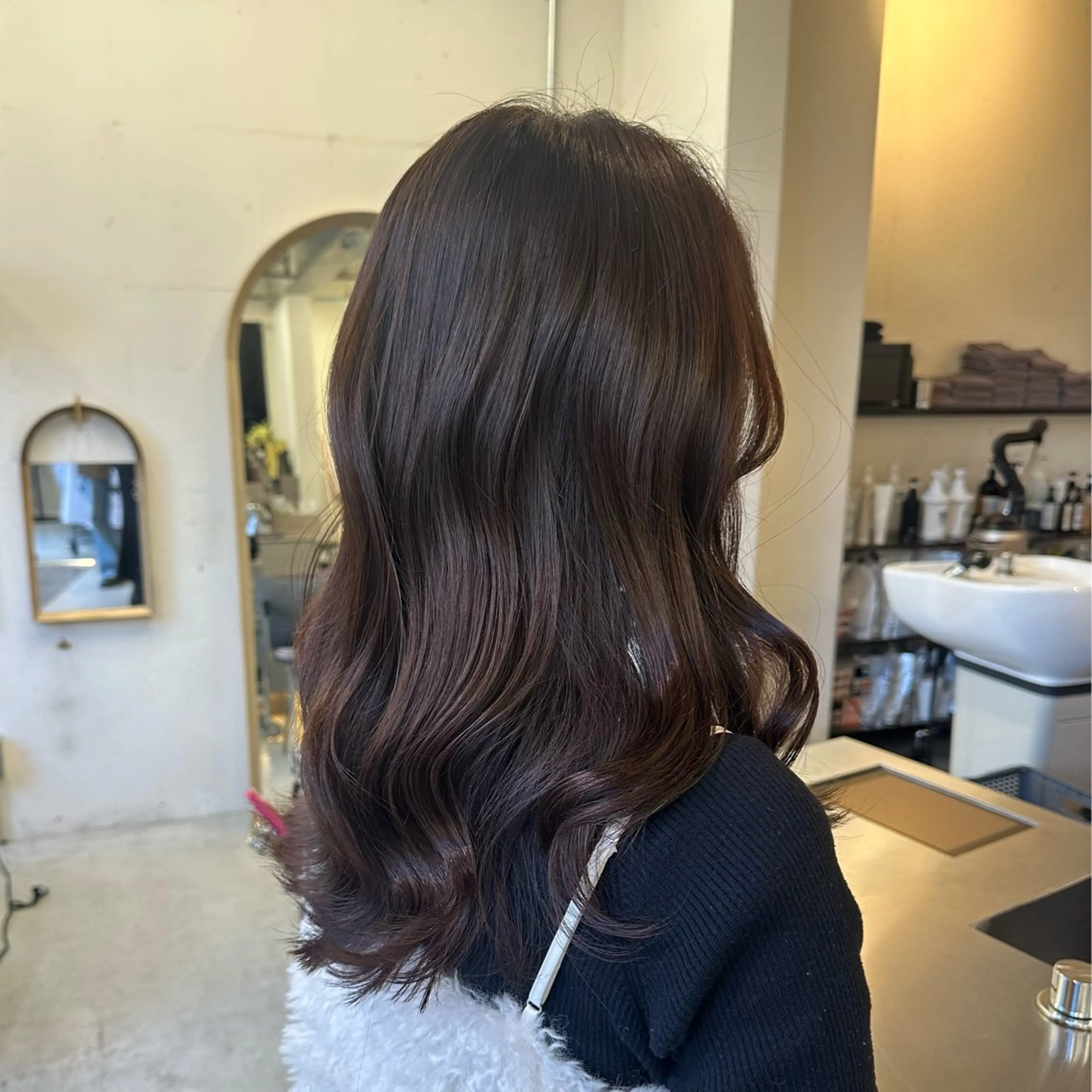 ロング カラー 東京 千駄ヶ谷🫧 hiyori🫧のヘアスタイル