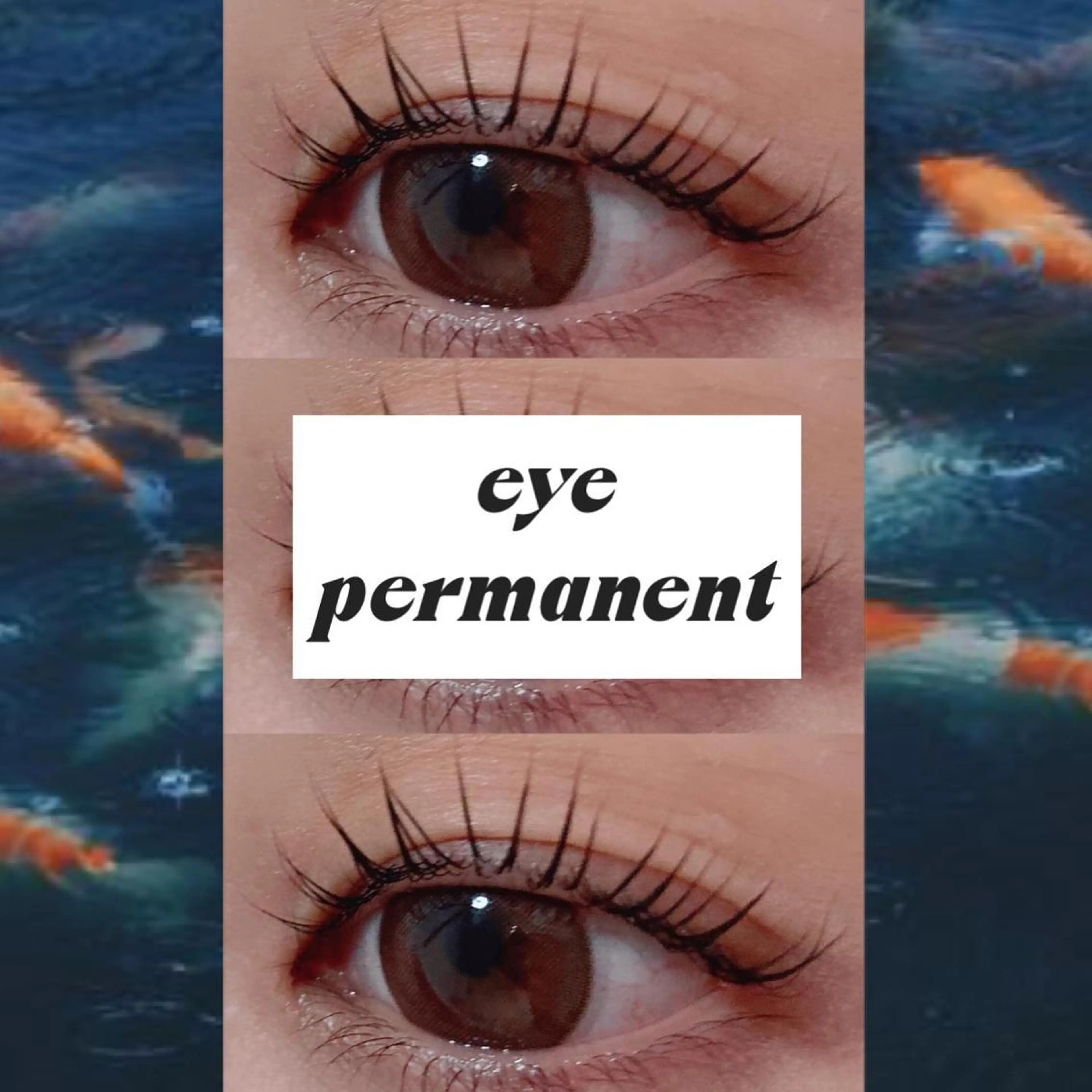 マツエク・マツパ 束感まつ毛 フラットラッシュ 韓国風マツエク まつげパーマ 一重×まつ毛パーマ orihara𐙚 まつげパーマ/眉毛のマツエク・マツパデザイン